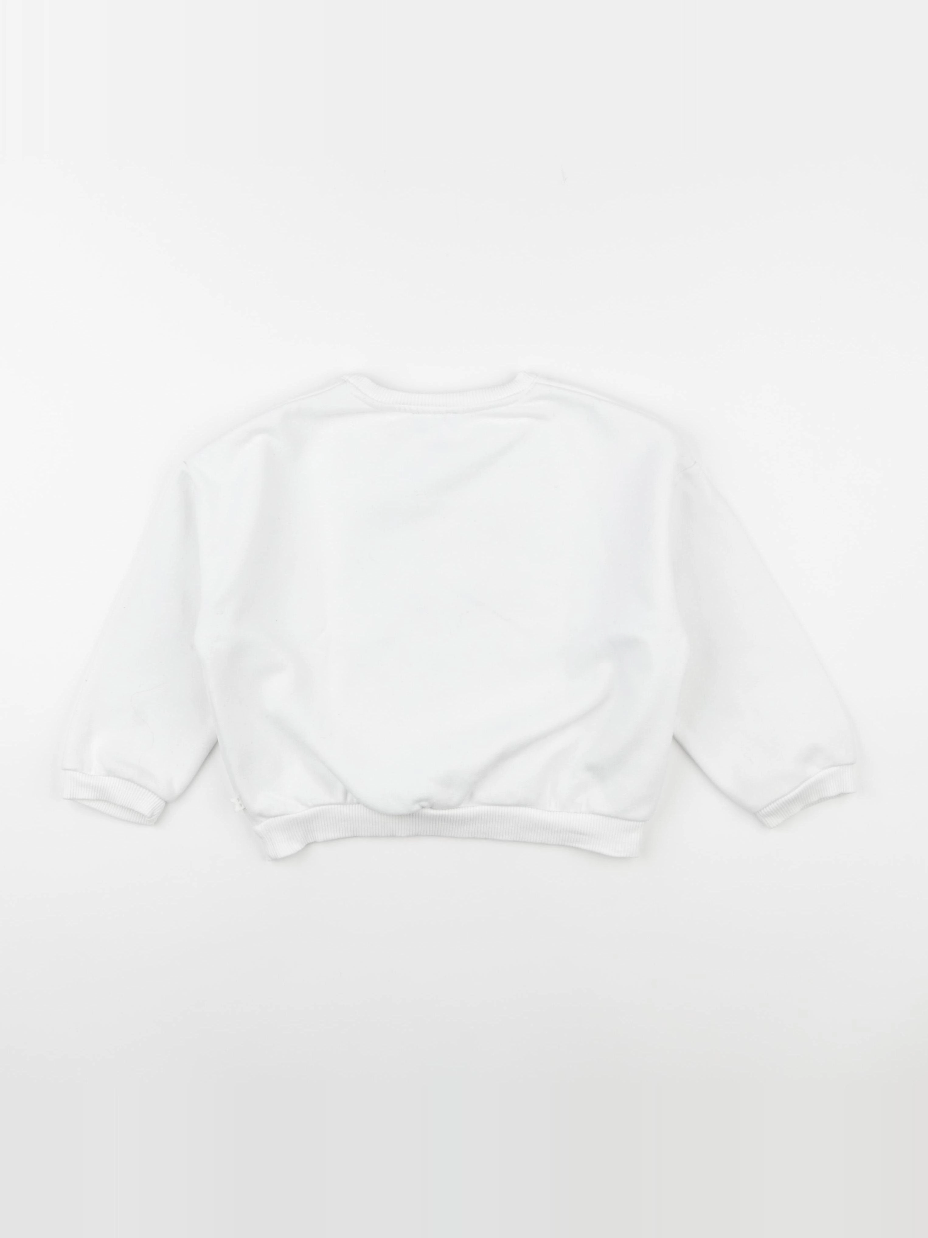 Okaidi - sweat blanc - 5 ans