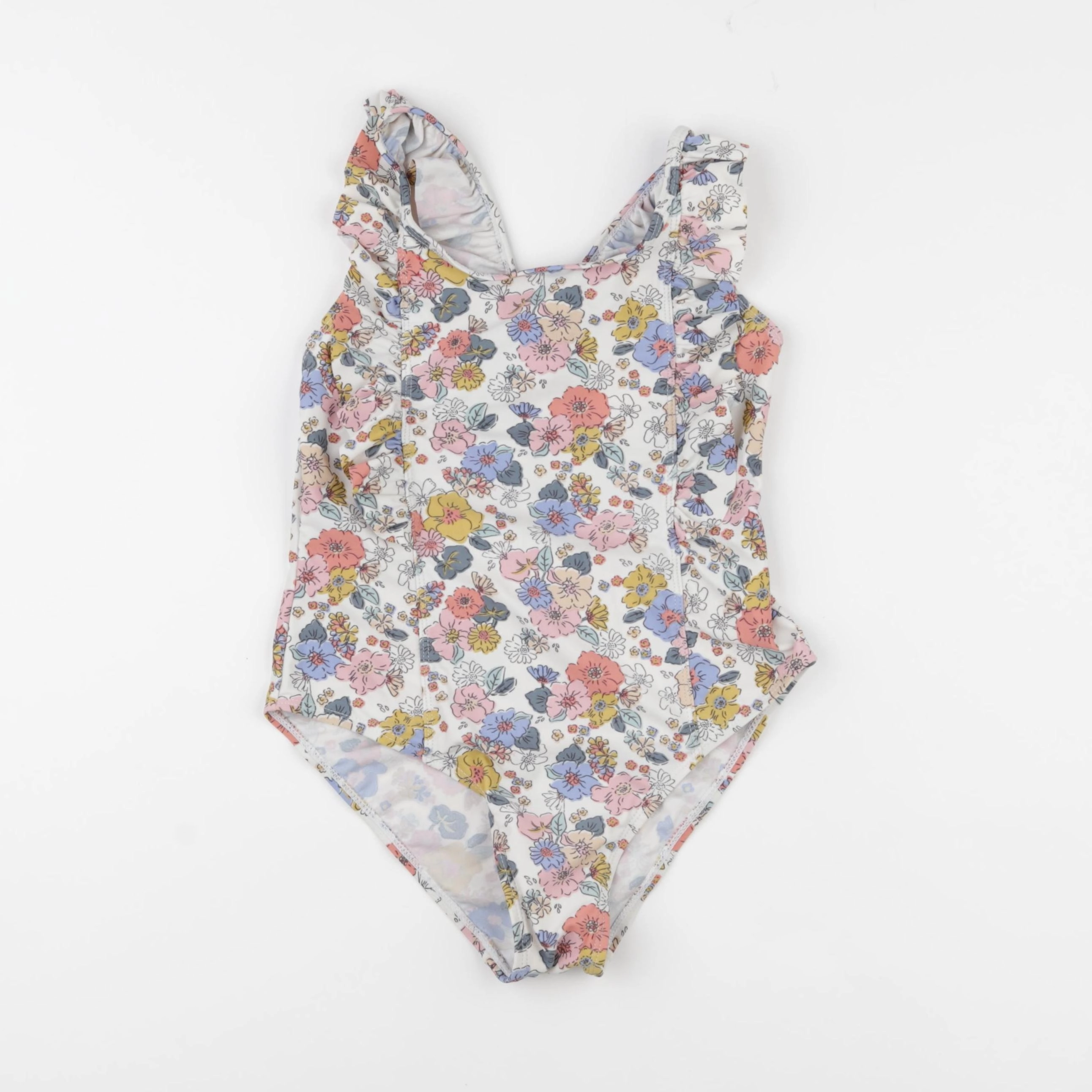 Vertbaudet - maillot de bain multicolore - 10 ans
