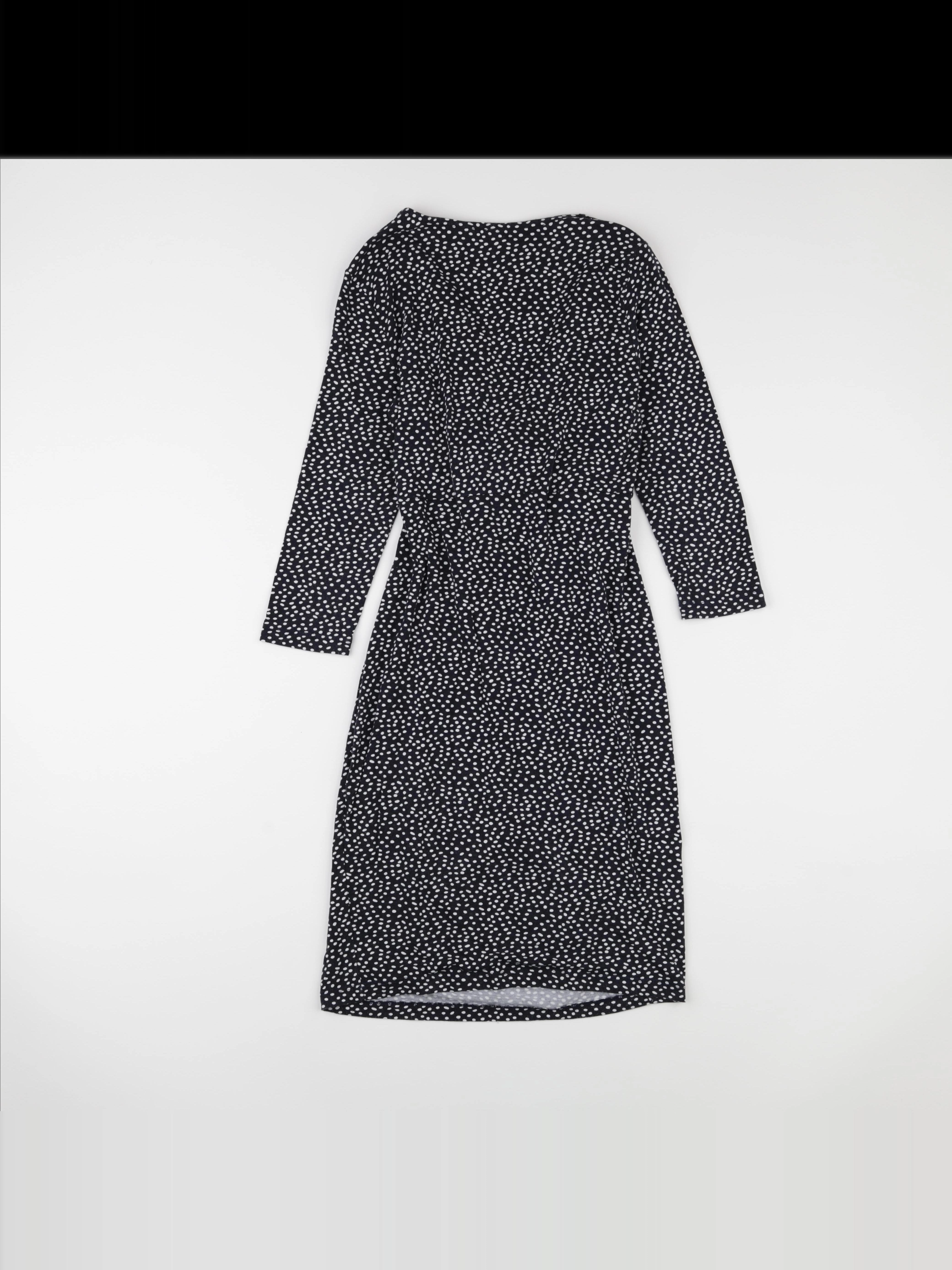 Seraphine - robe allaitement noir, blanc - 36