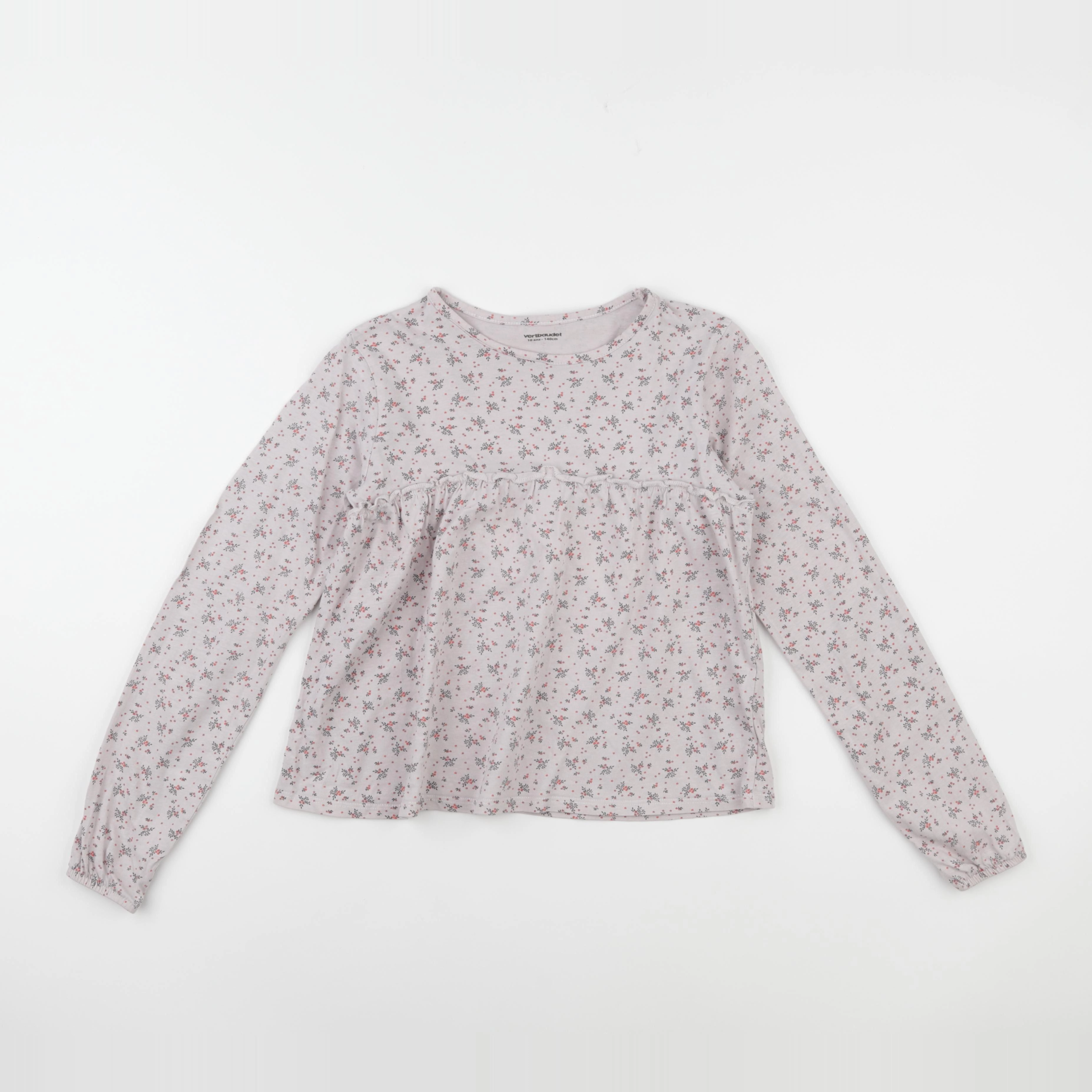 Vertbaudet - tee-shirt rose - 10 ans