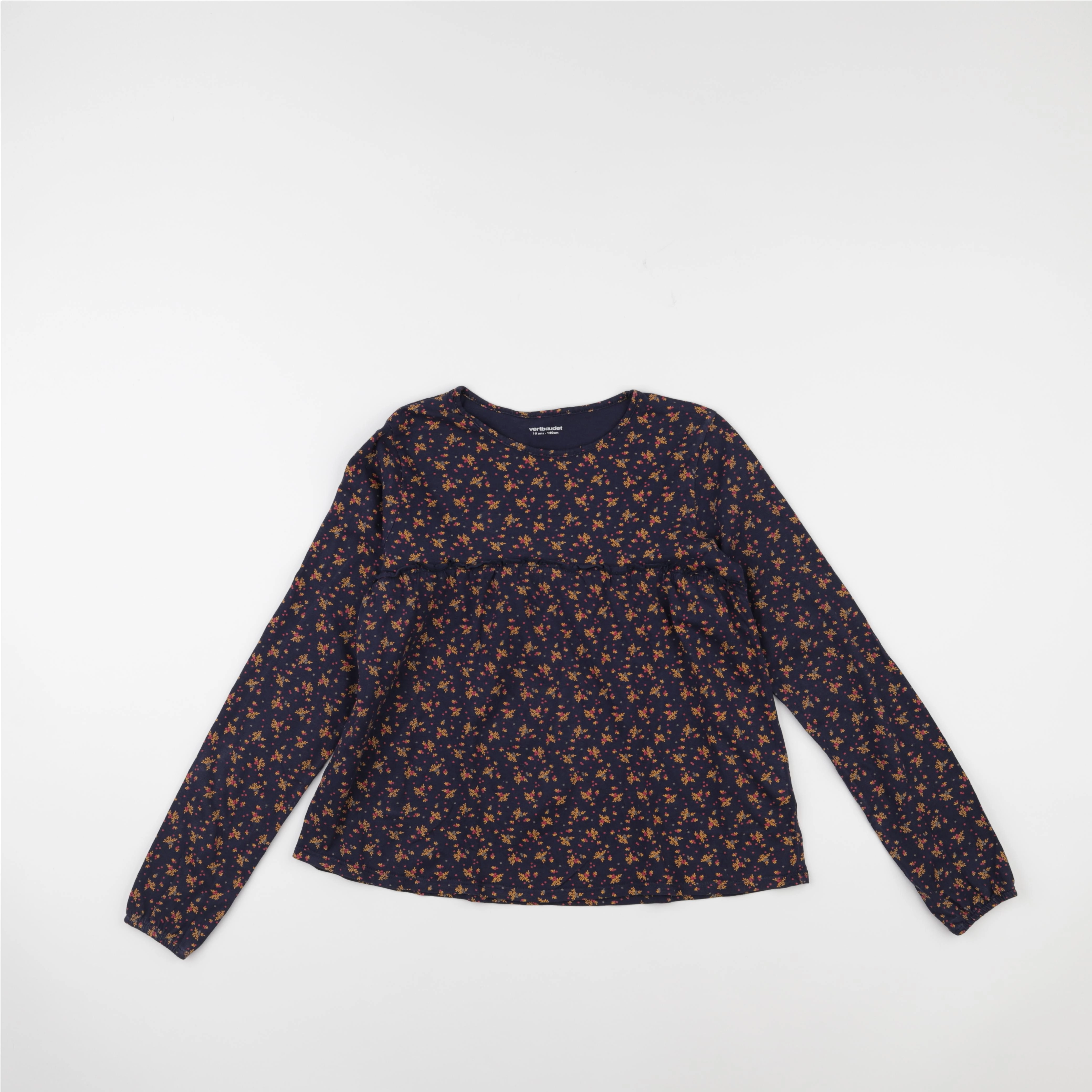 Vertbaudet - tee-shirt bleu - 10 ans