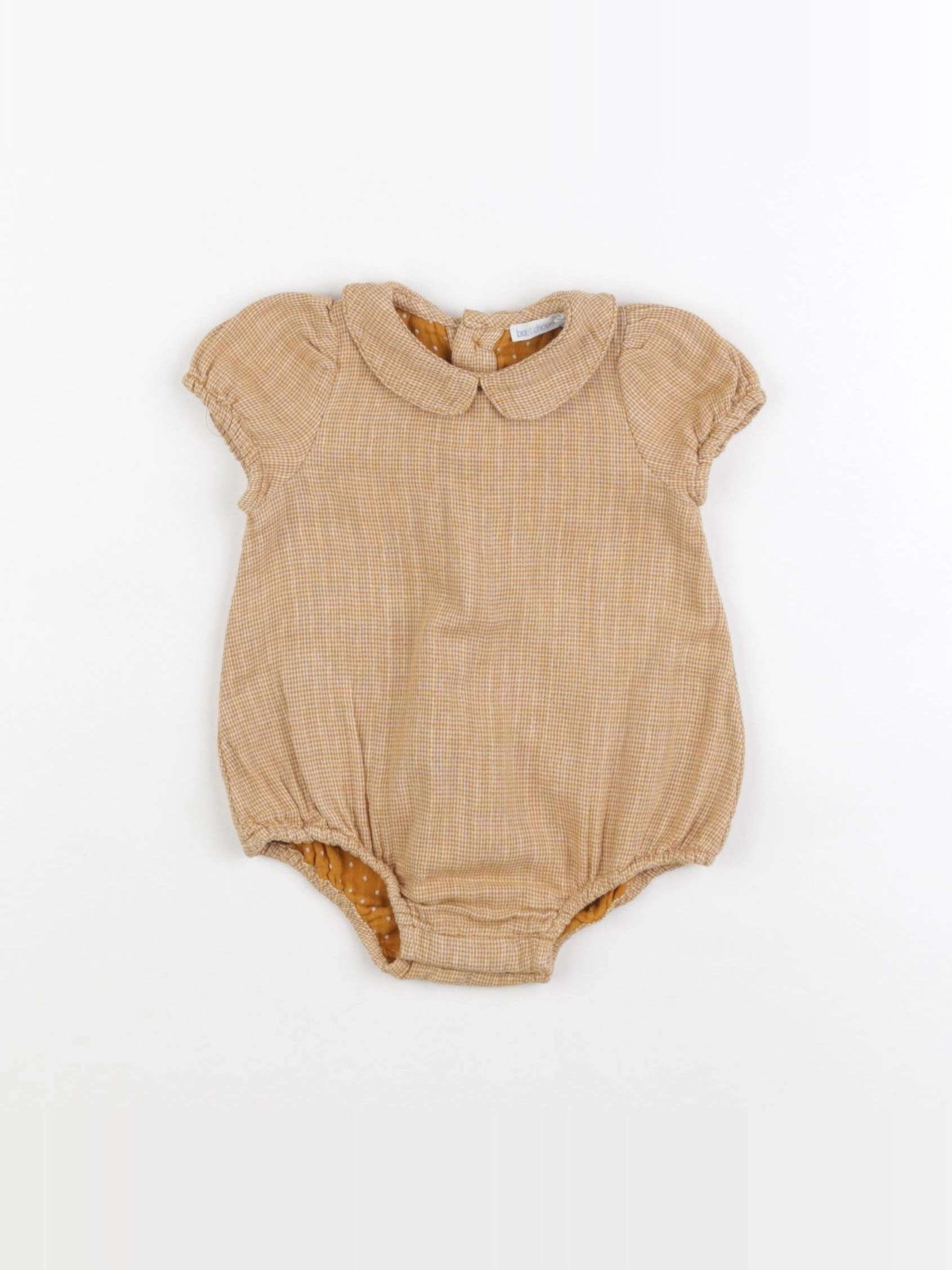 Boutchou - combinaison marron - 3 mois