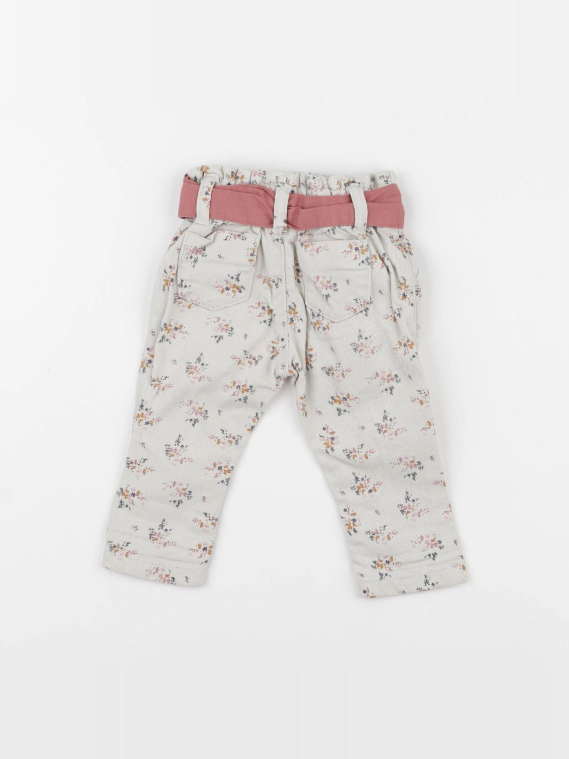 Vertbaudet - jean beige - 3 mois