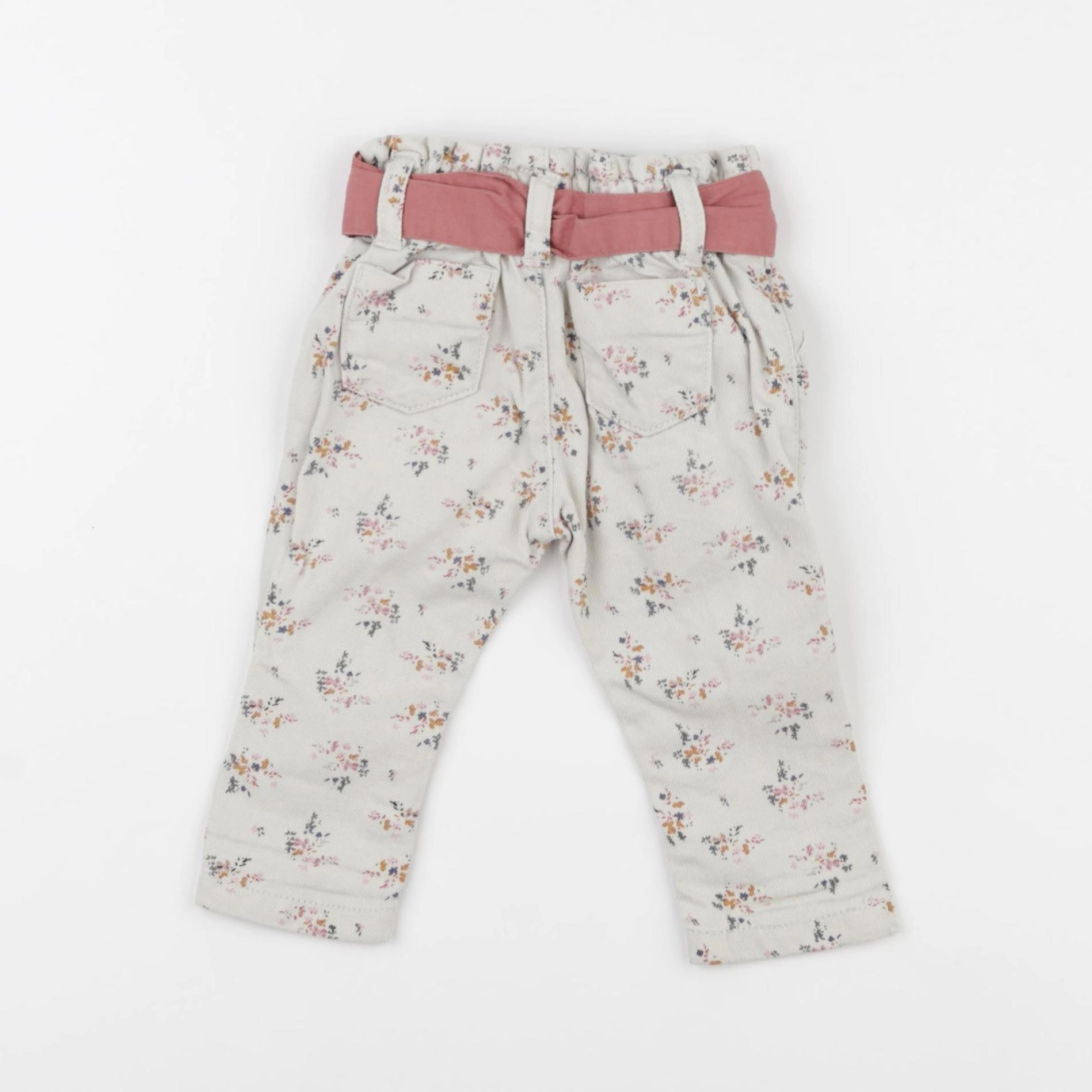 Vertbaudet - jean beige - 3 mois