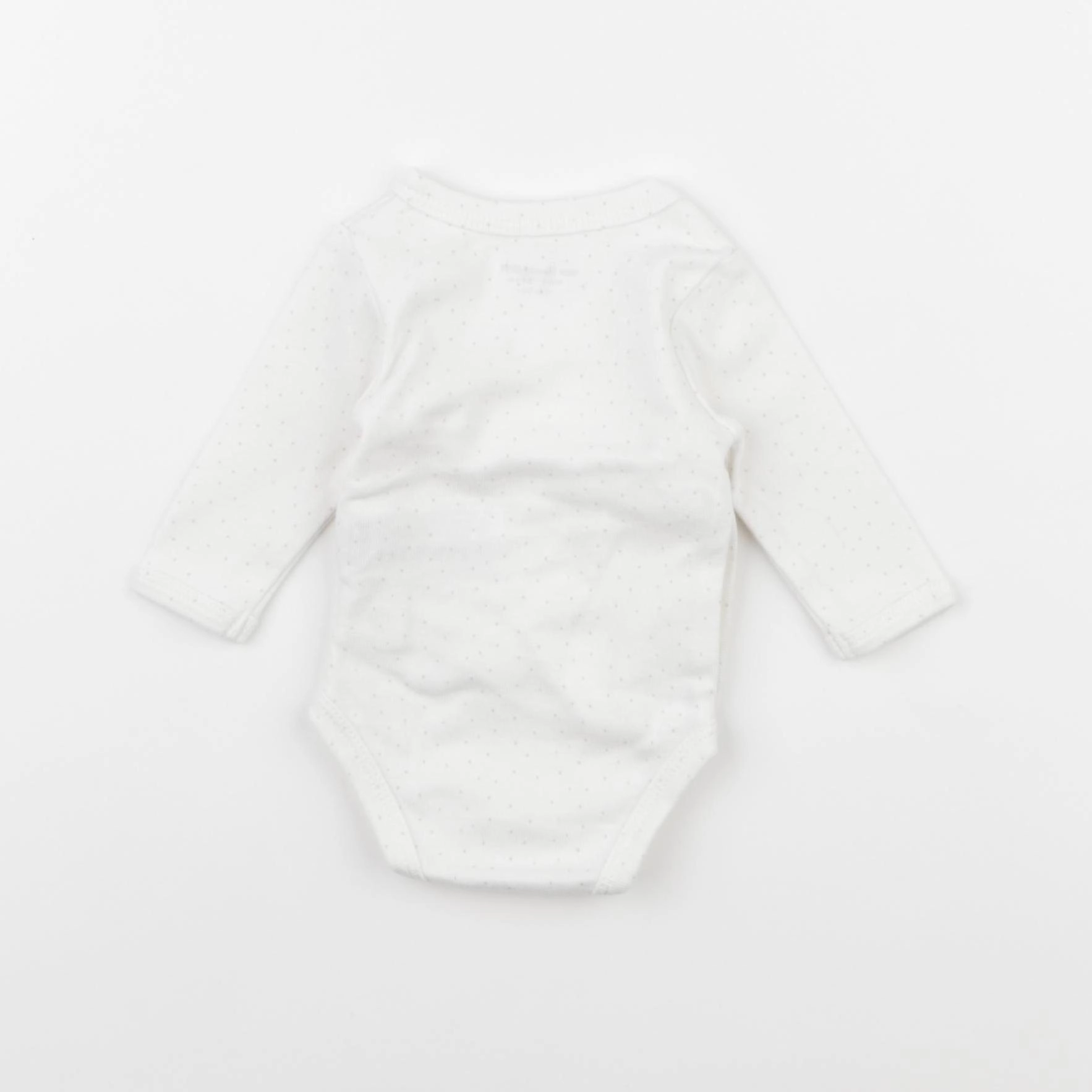Vertbaudet - body blanc, rose - 1 mois