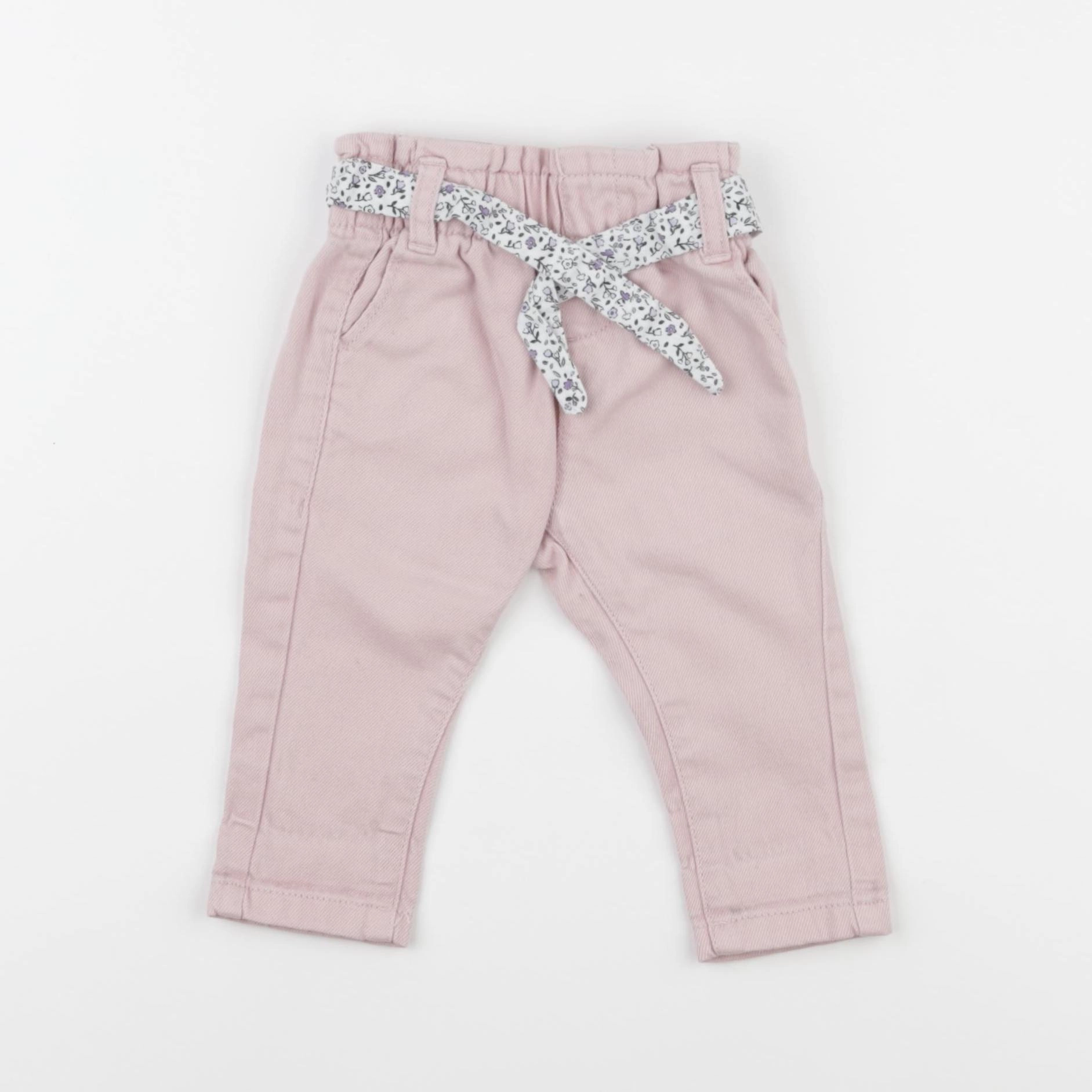 Vertbaudet - jean rose - 3 mois
