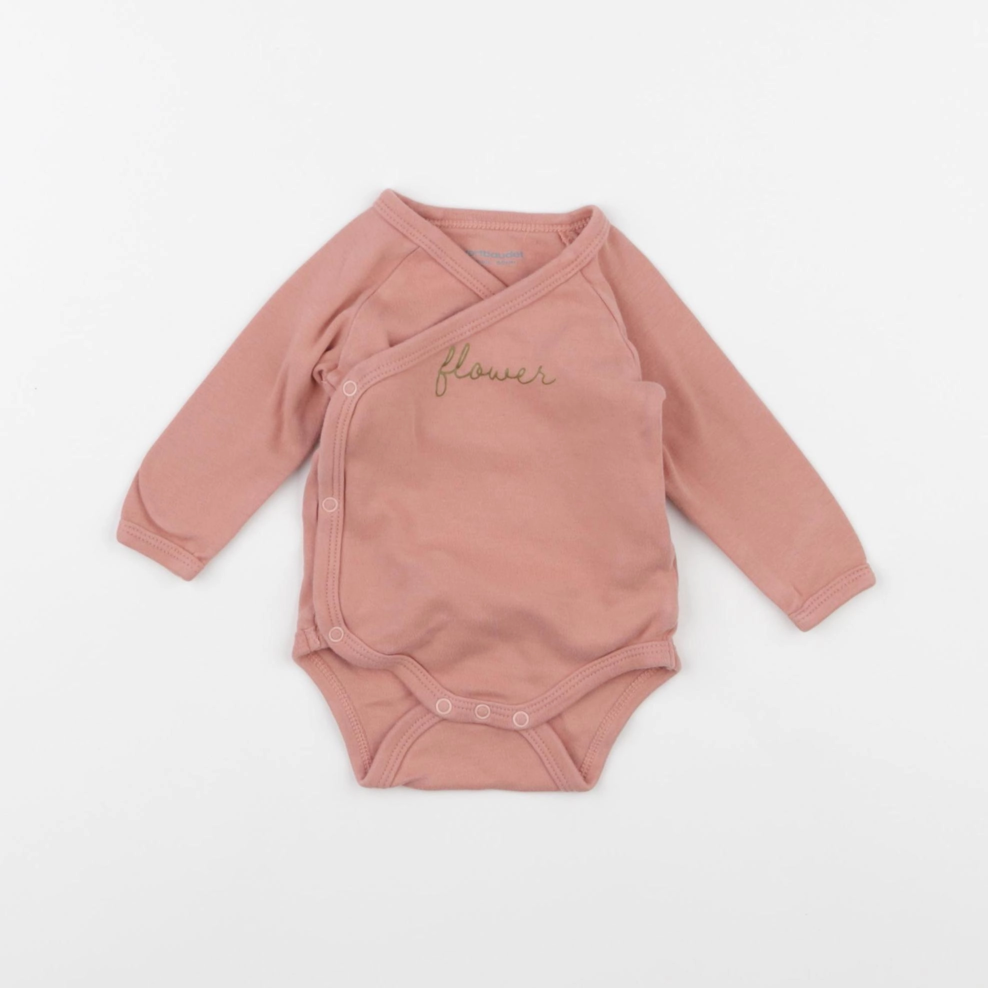 Vertbaudet - body rose - 3 mois