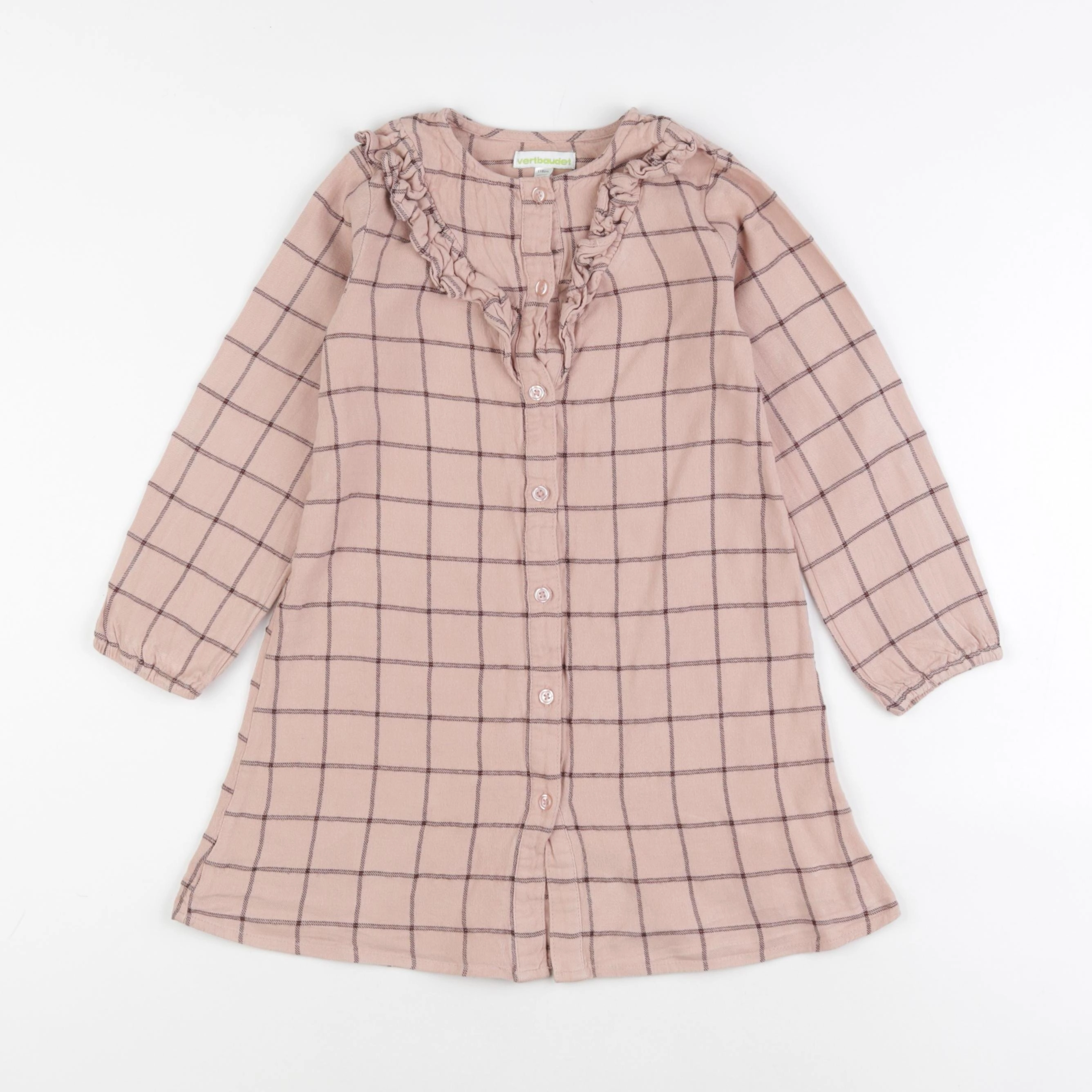 Vertbaudet - robe rose - 6 ans