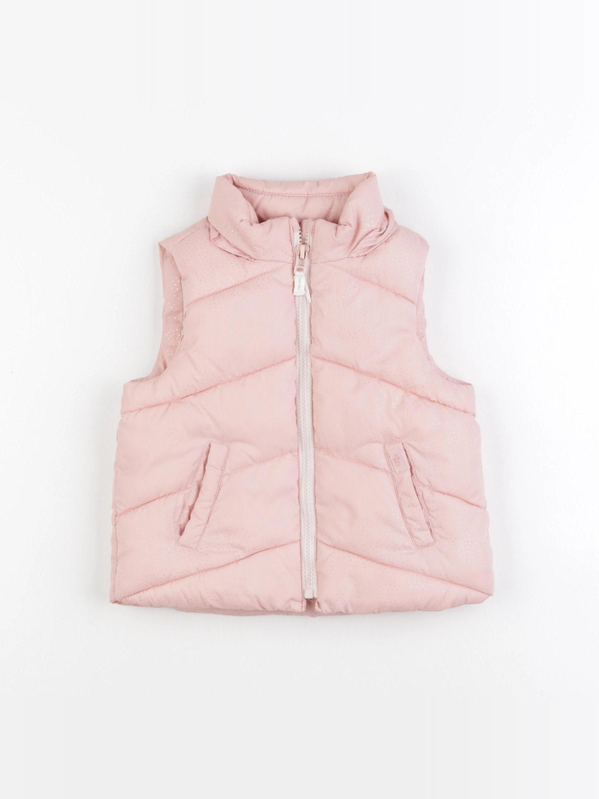 Zara - doudoune rose - 12/18 mois