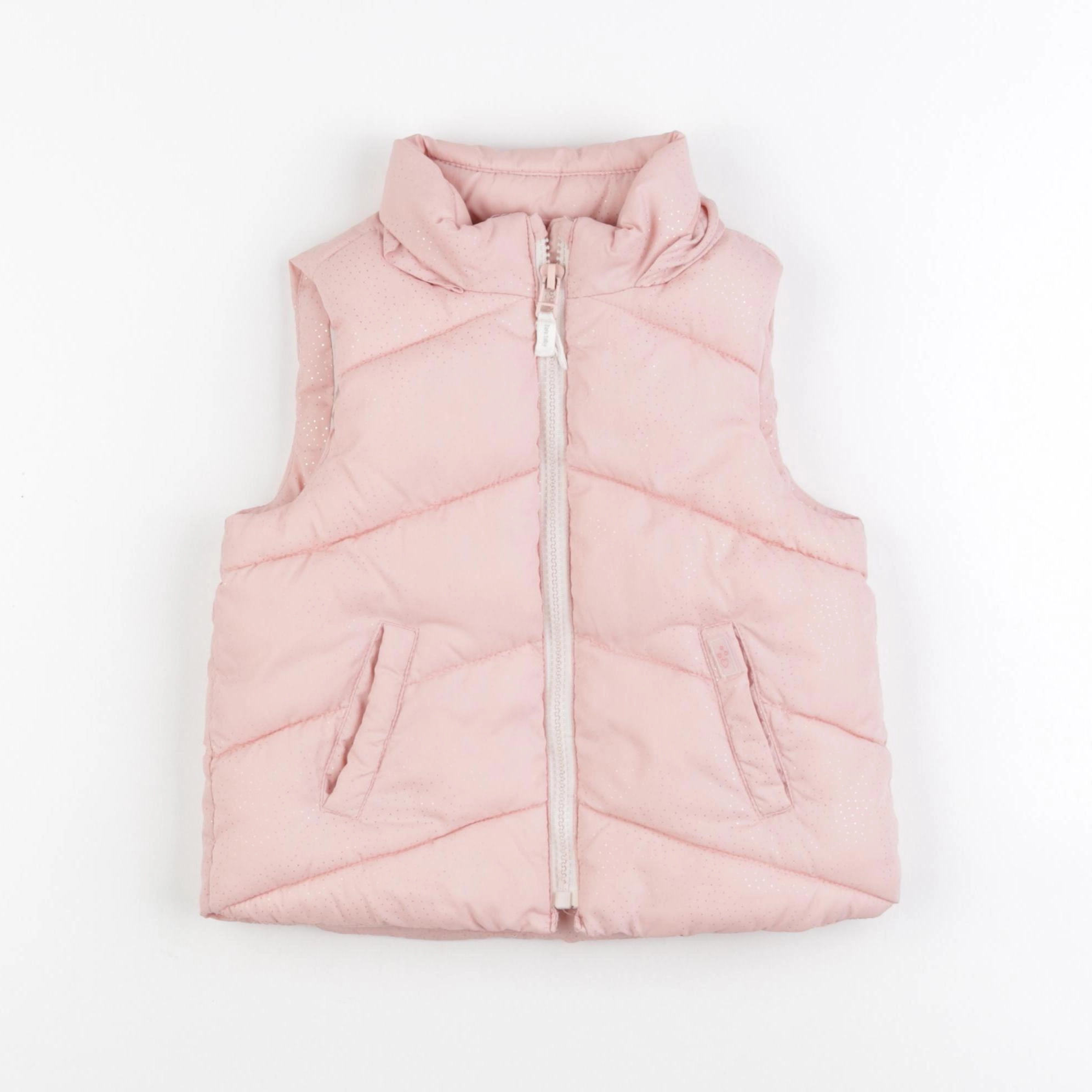 Zara - doudoune rose - 12/18 mois
