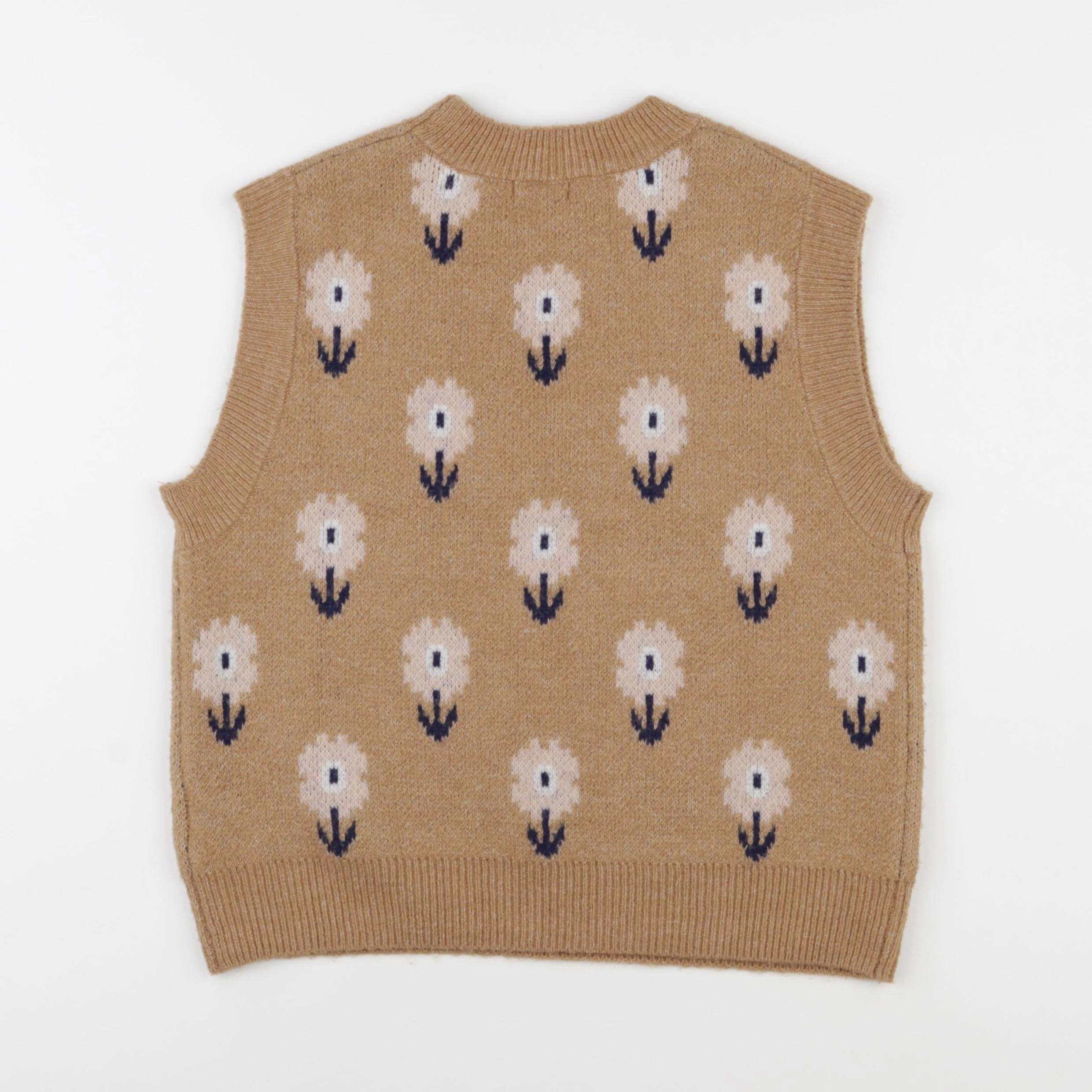 Vertbaudet - pull marron - 10 ans