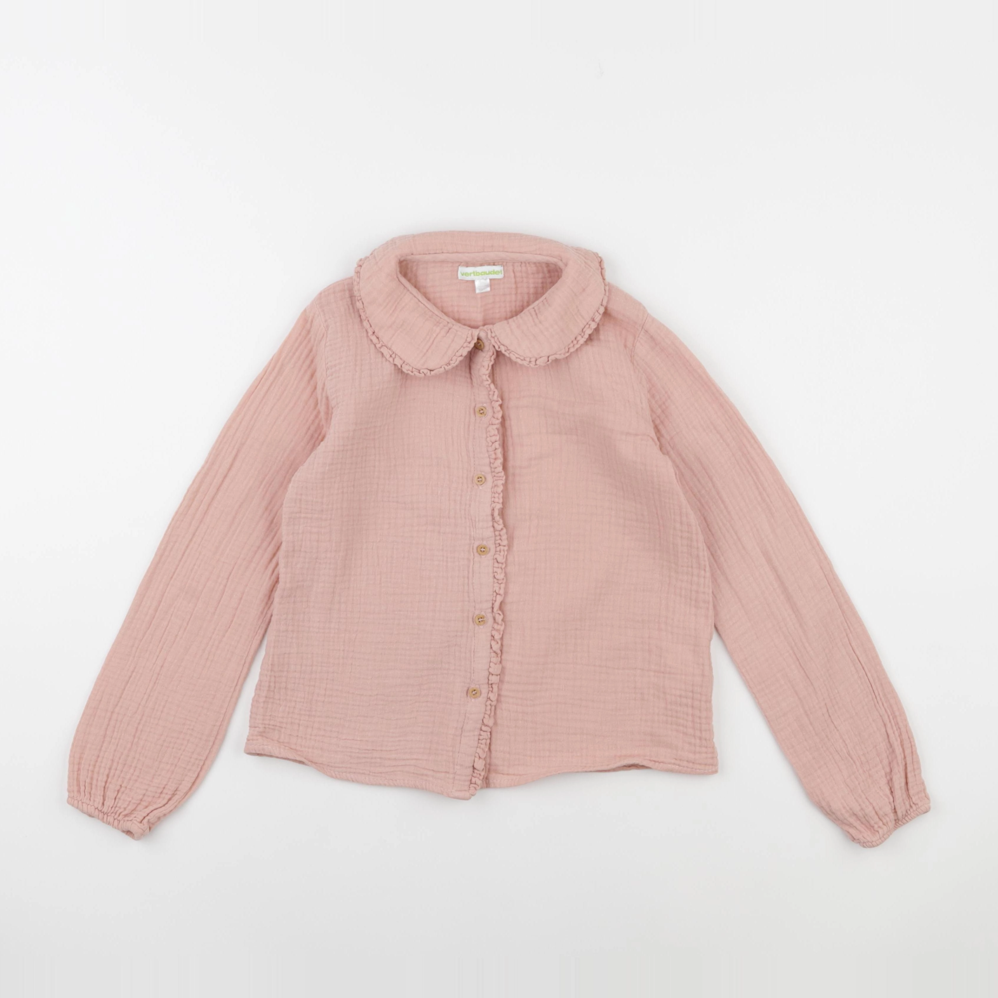 Vertbaudet - blouse rose - 8 ans