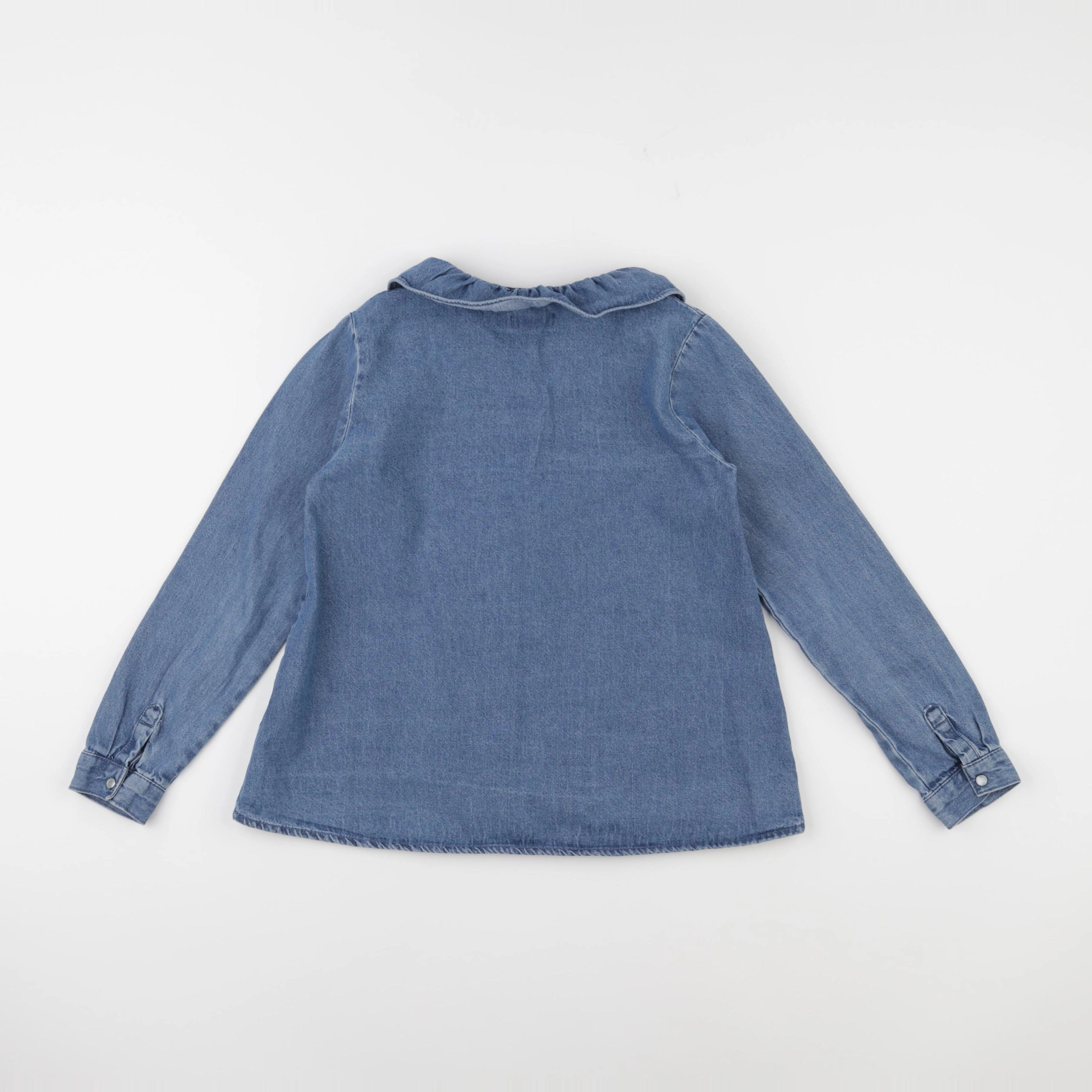 Vertbaudet - blouse bleu - 9 ans