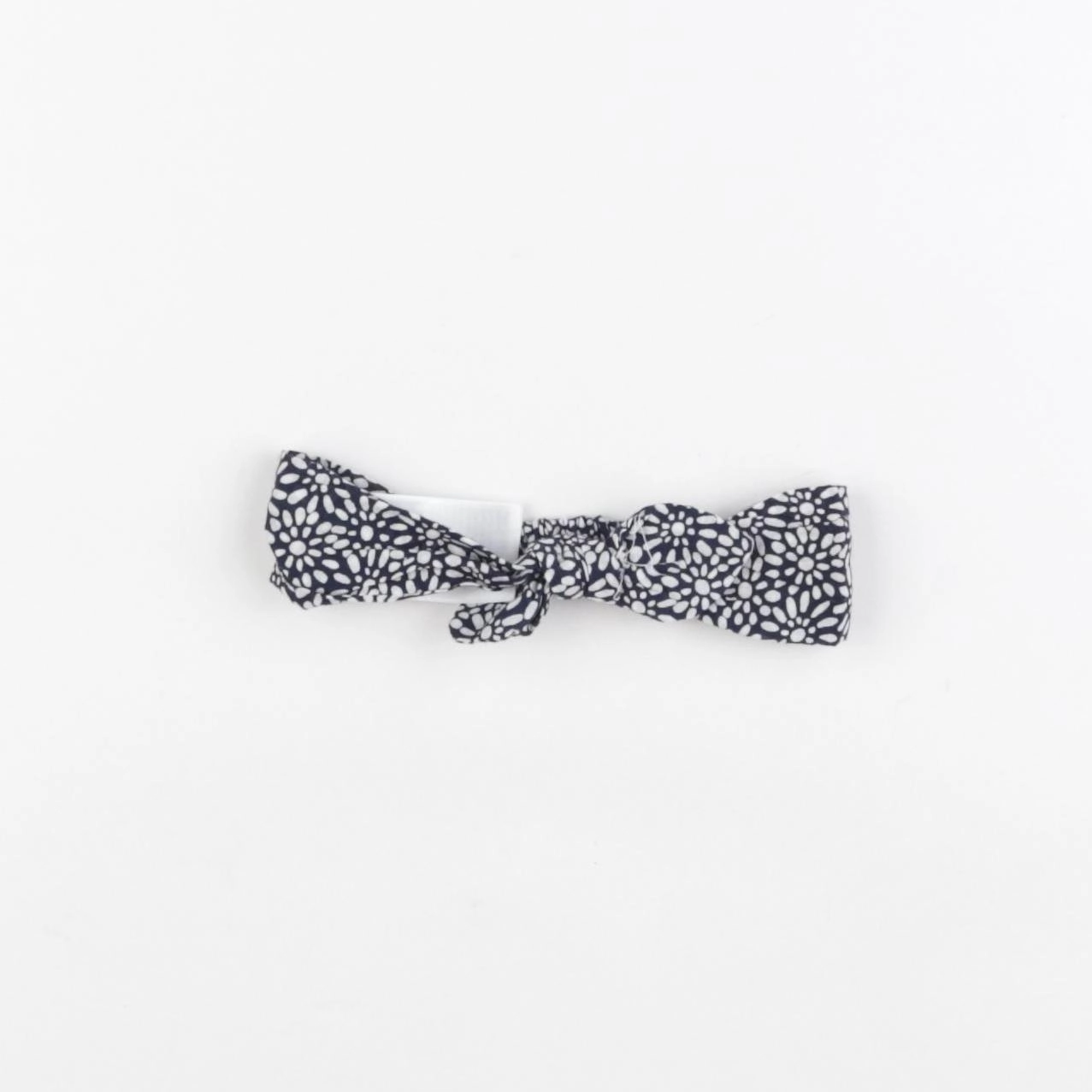 Vertbaudet - bandeau blanc, bleu - 3/6 mois