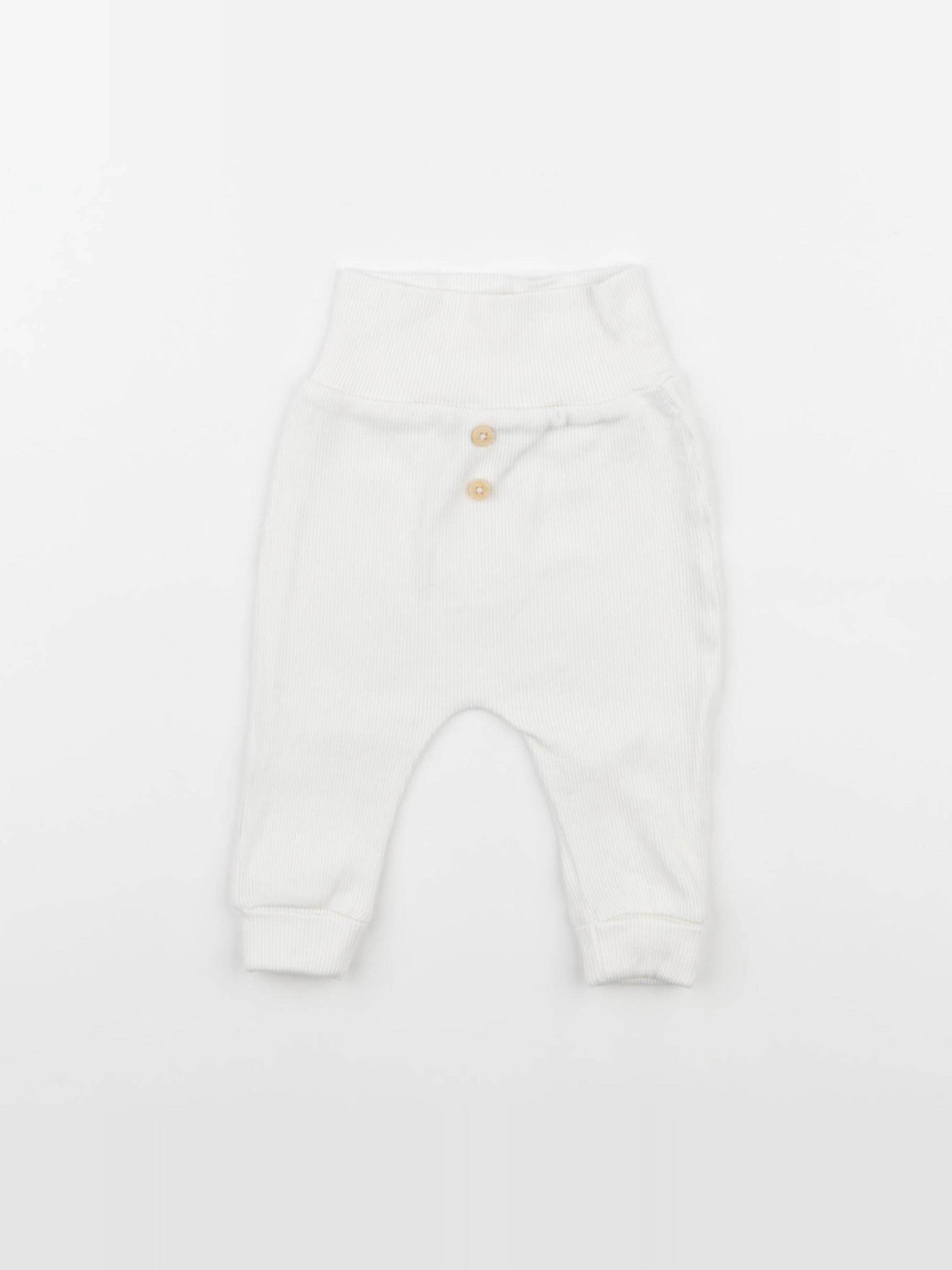 Tape à l'oeil - legging blanc - 3 mois
