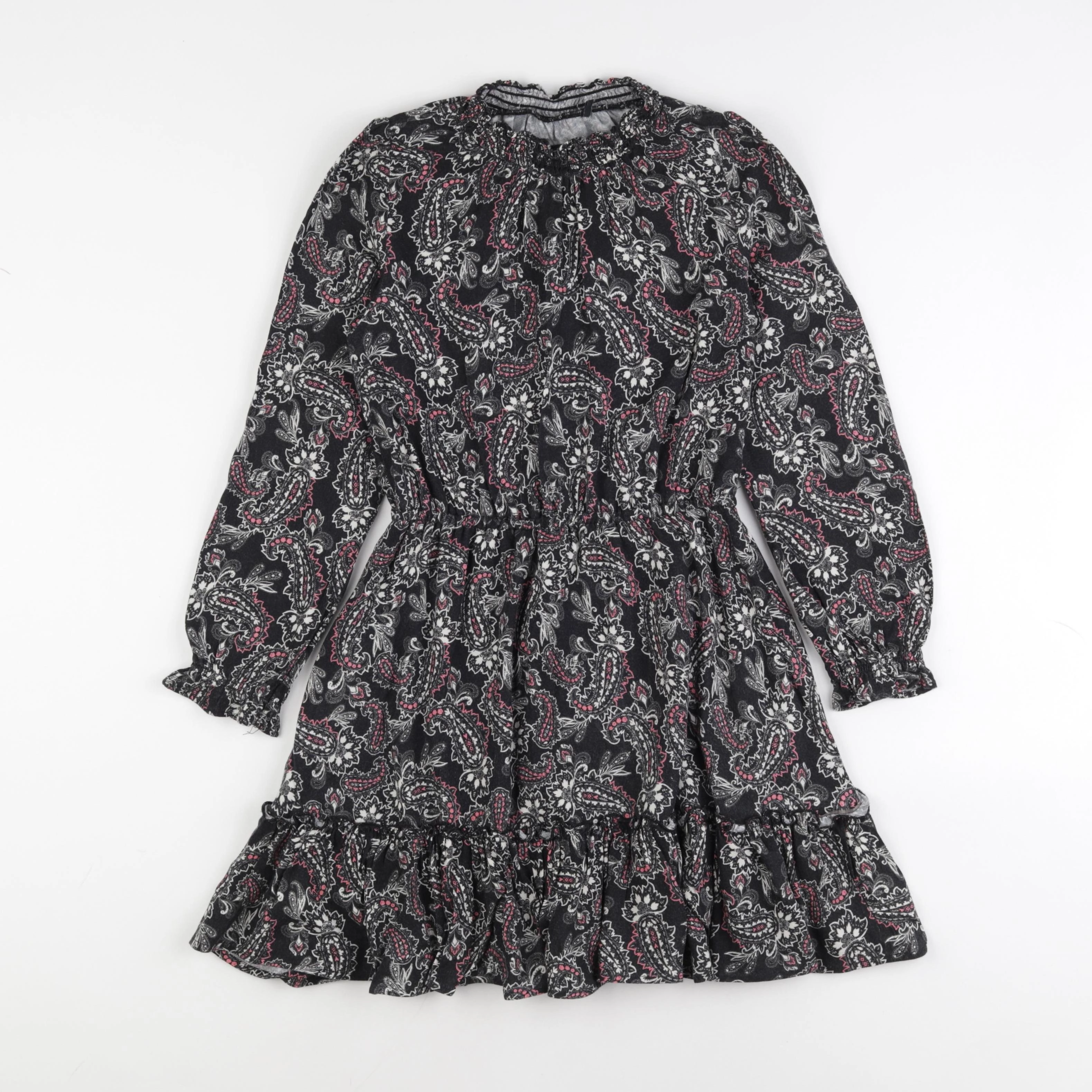 IKKS - robe noir - 8 ans