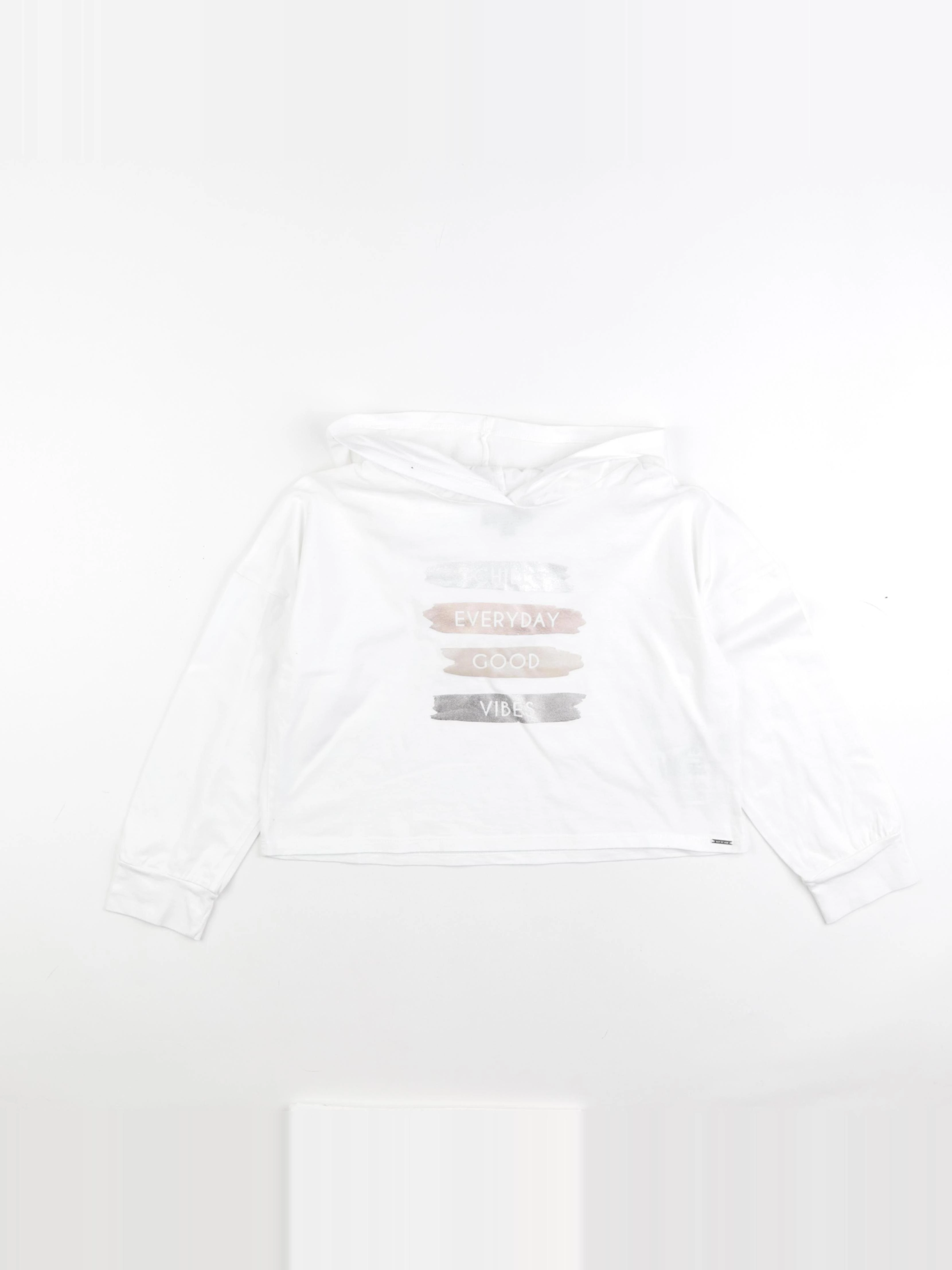 IKKS - tee-shirt blanc - 10 ans