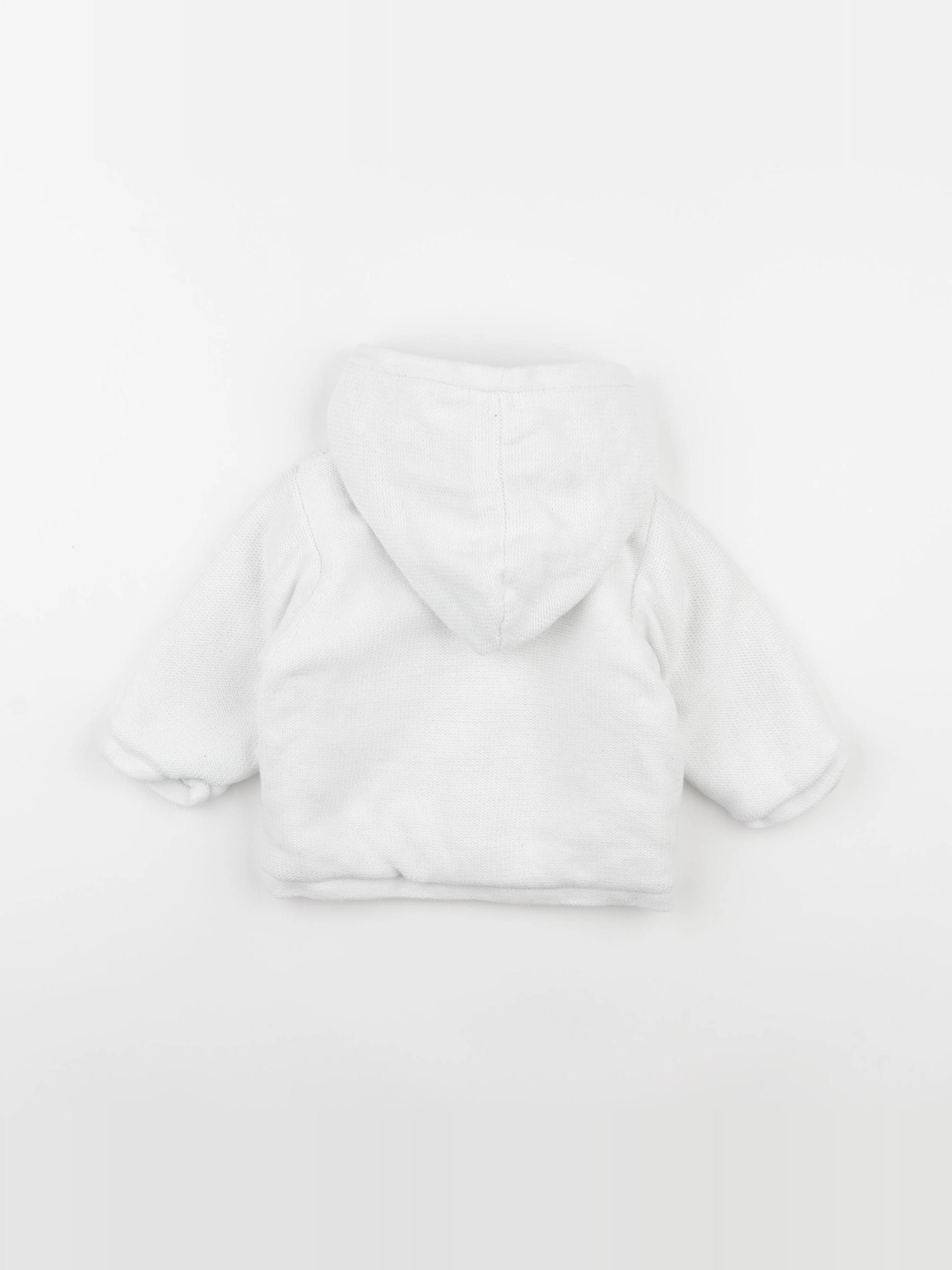 Natalys - veste blanc - 6 mois