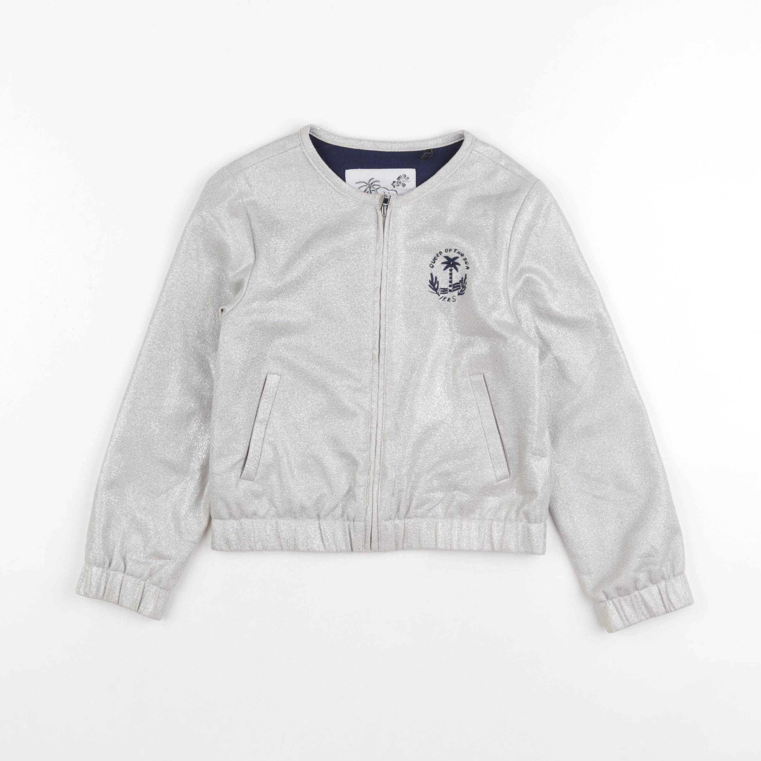 IKKS - veste argent - 6 ans