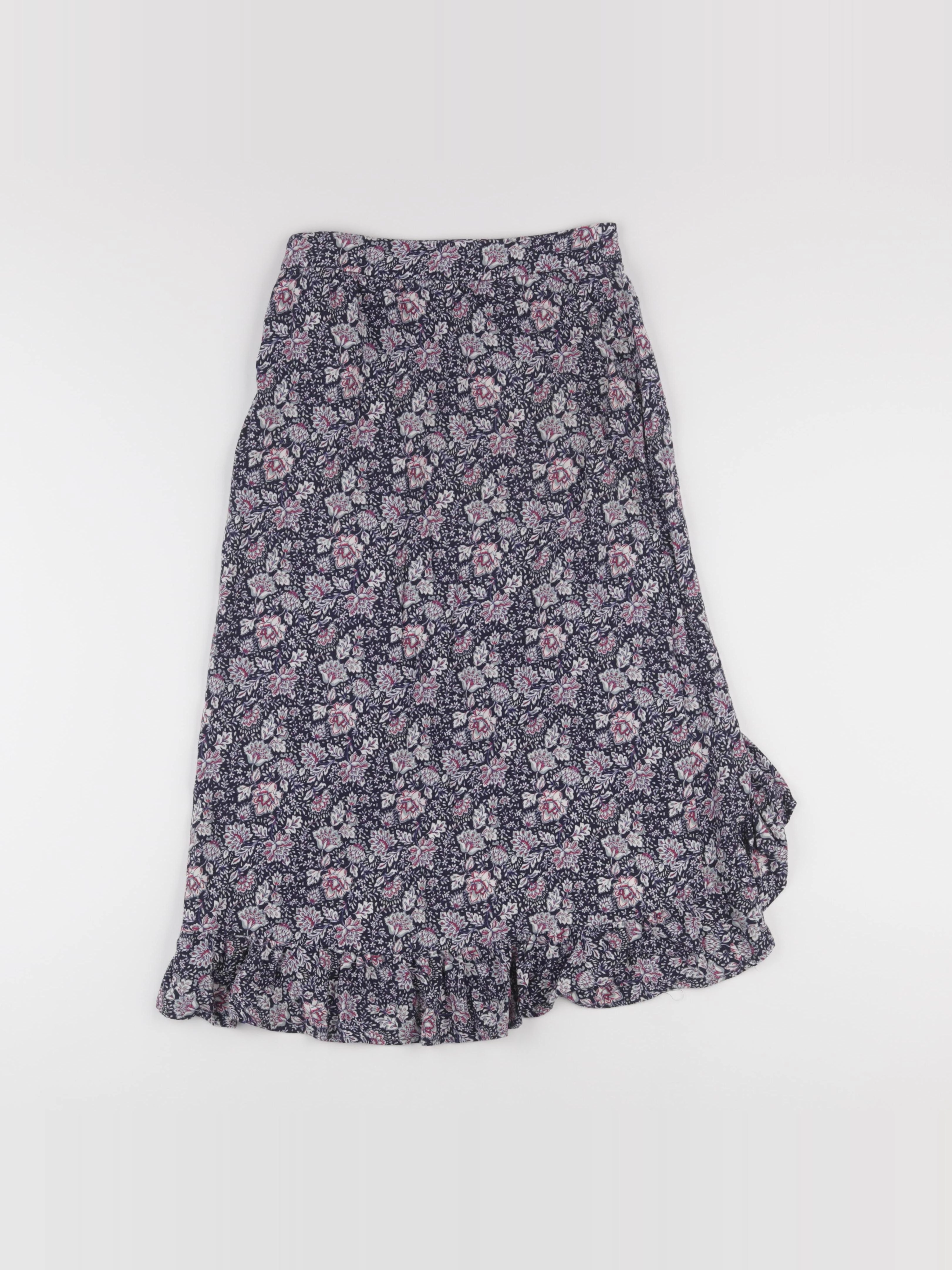 IKKS - jupe bleu, rose - 8 ans
