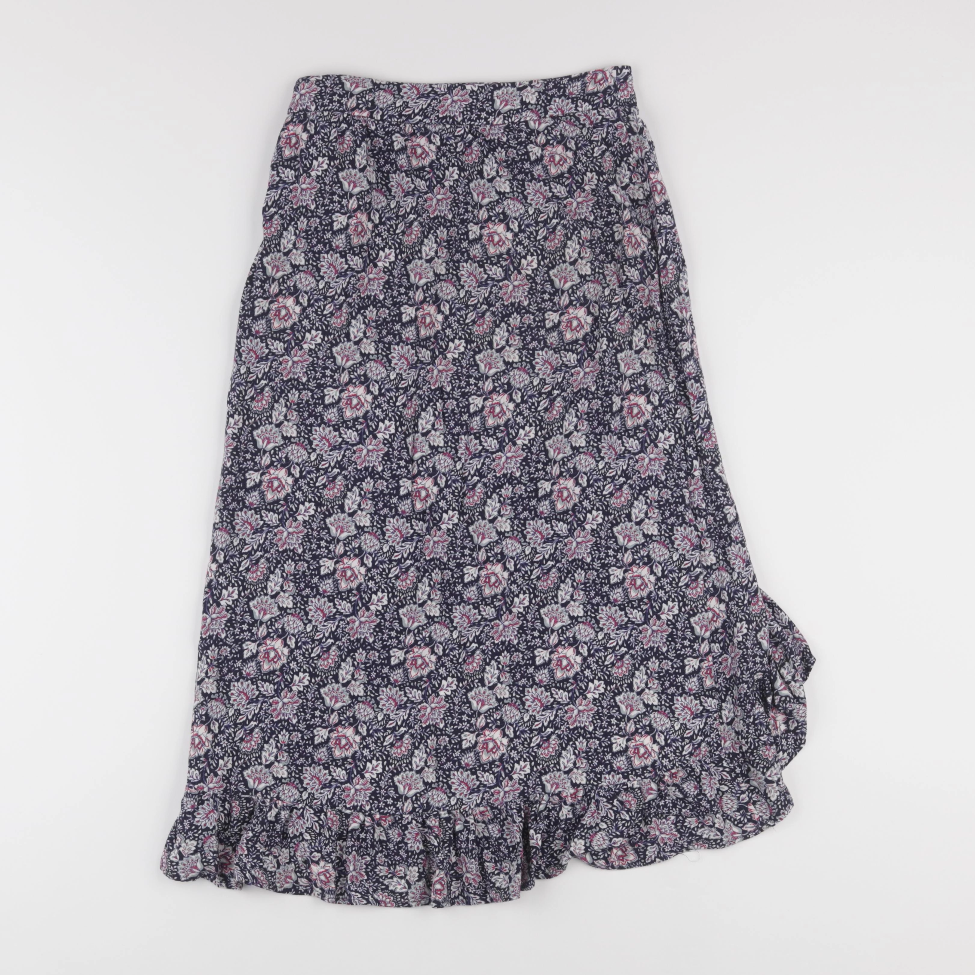 IKKS - jupe bleu, rose - 8 ans