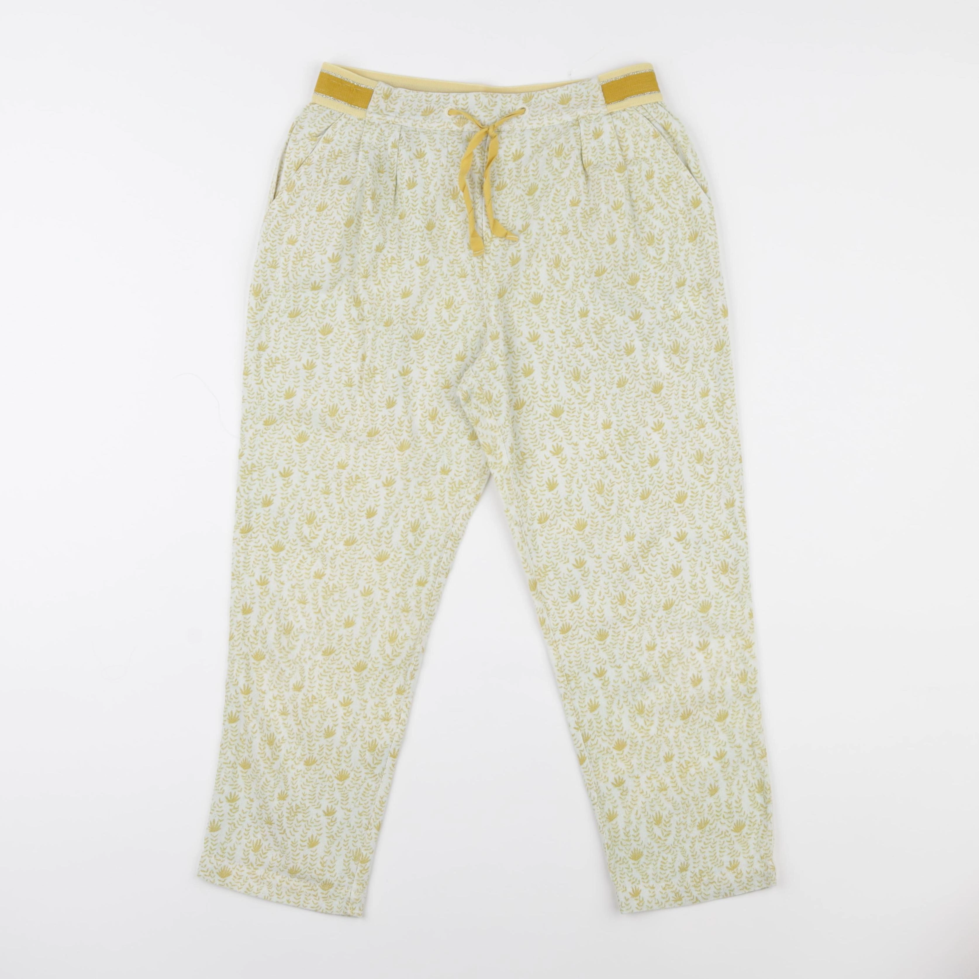 Cyrillus - pantalon jaune - 10 ans