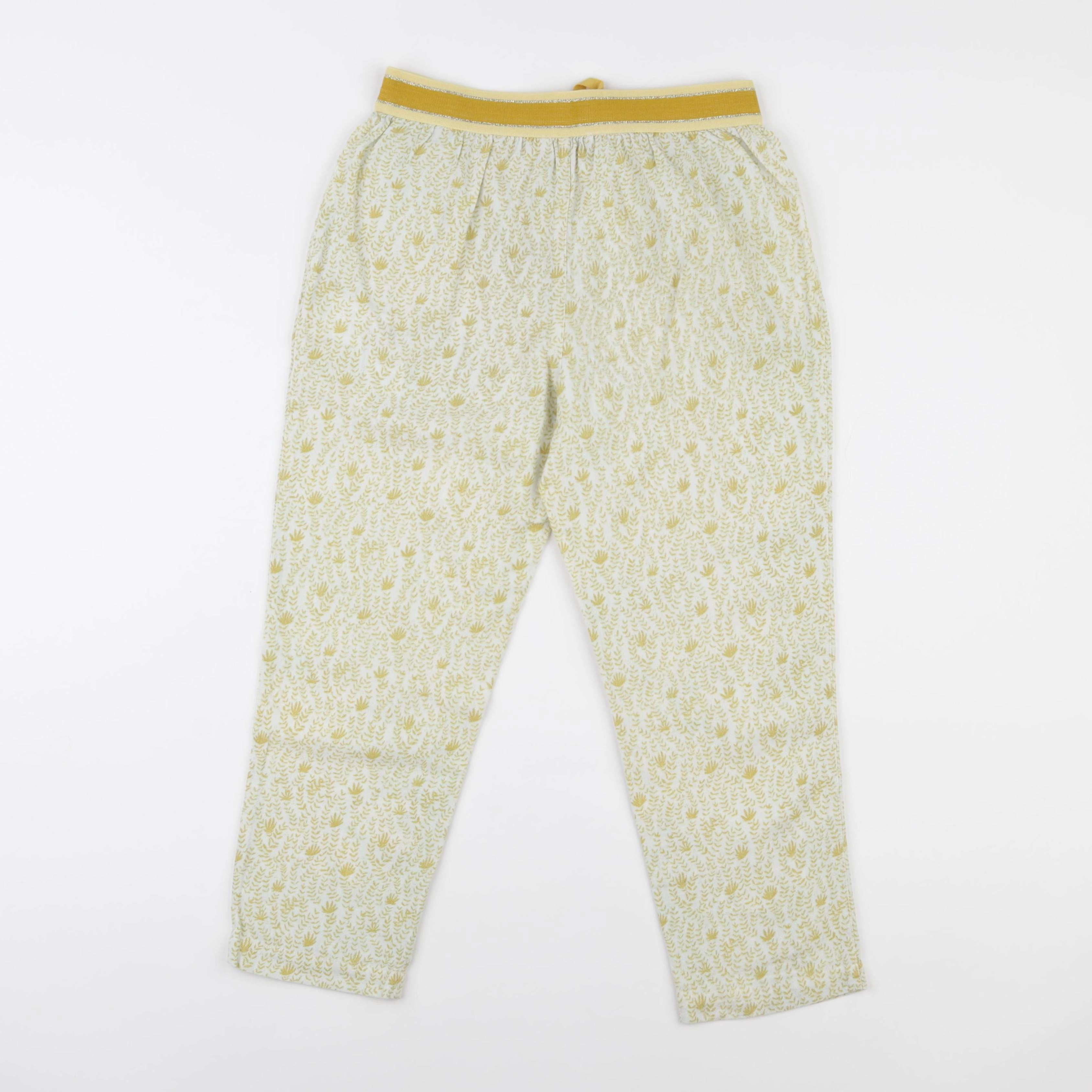 Cyrillus - pantalon jaune - 10 ans