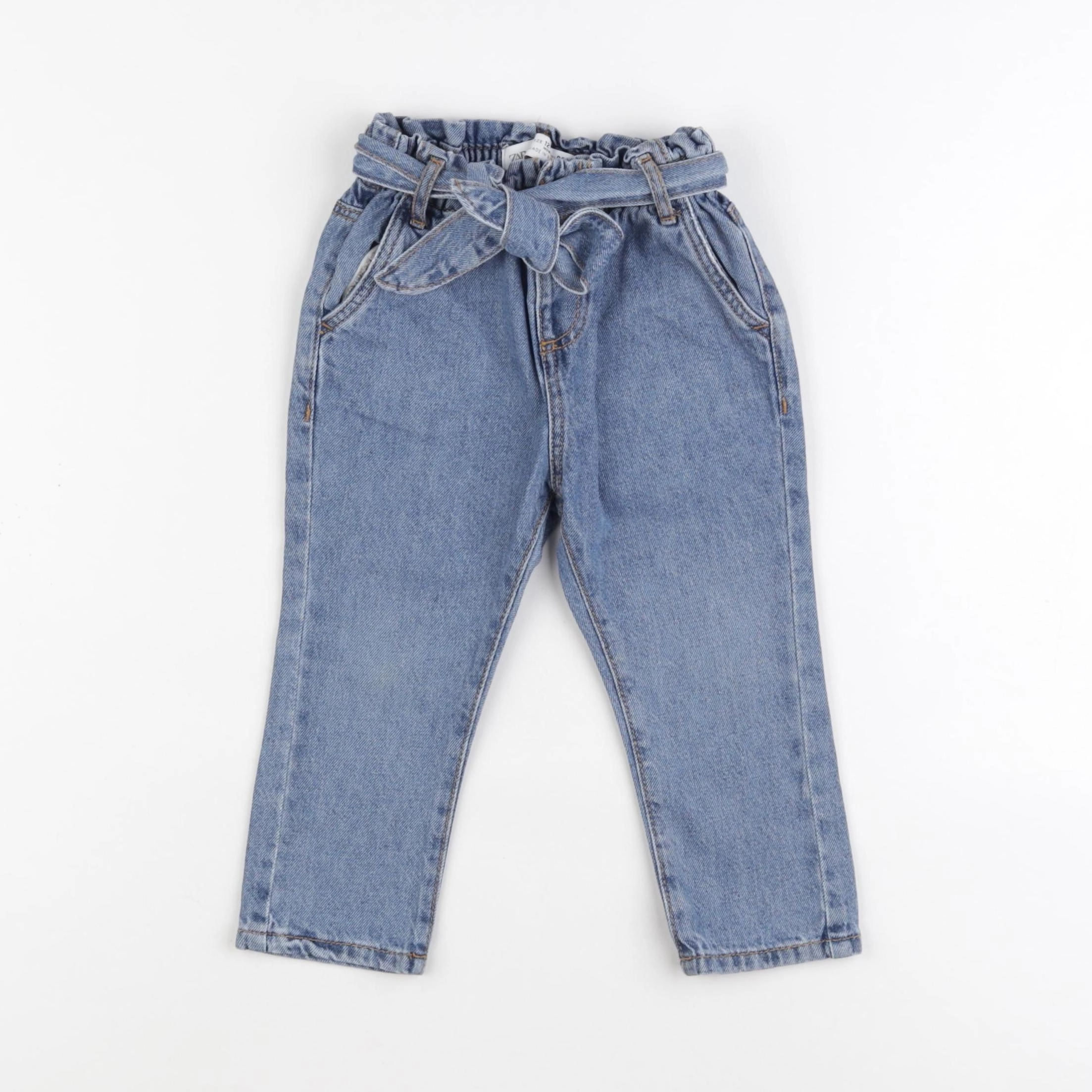 Zara - jean bleu - 12/18 mois