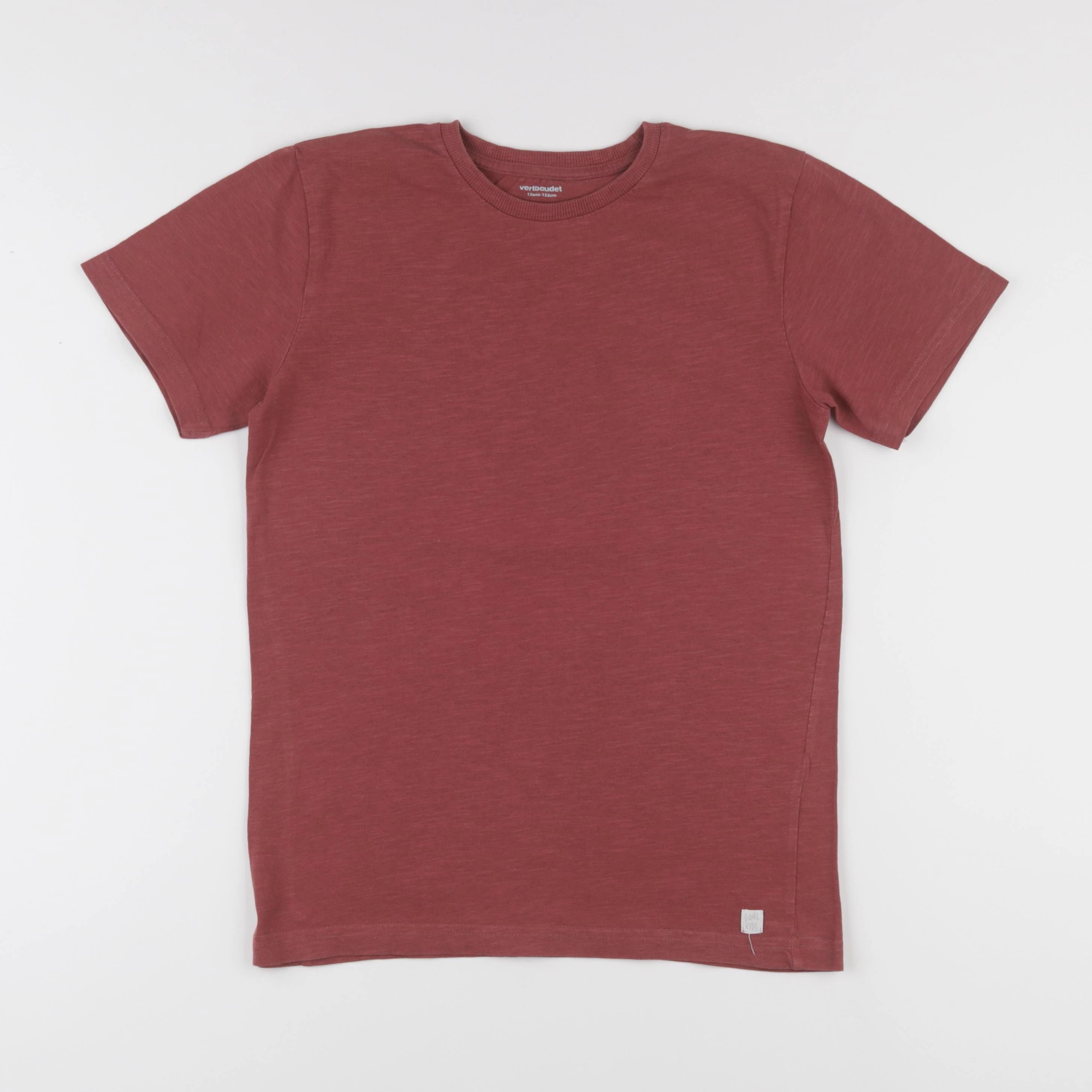Vertbaudet - tee-shirt rouge - 12 ans