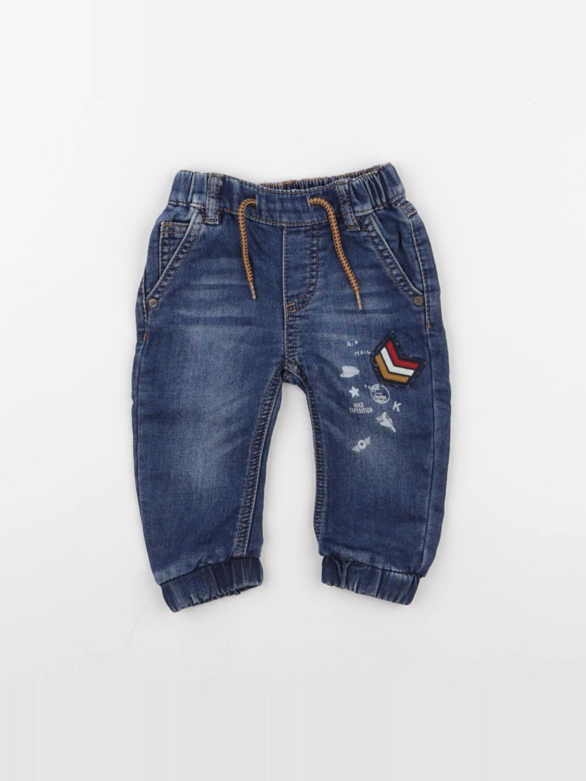 IKKS - jean bleu - 12 mois