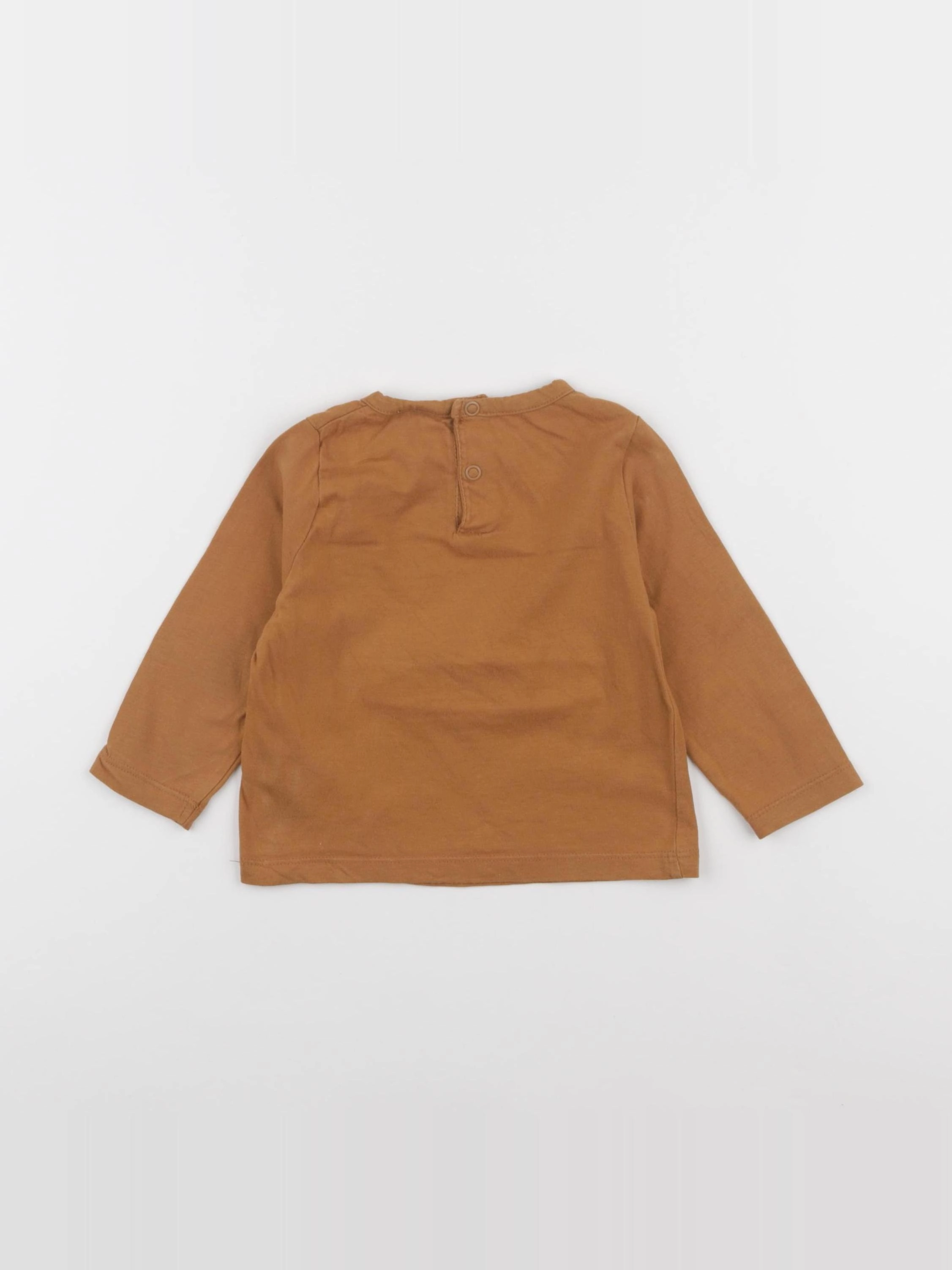 Tape à l'oeil - tee-shirt marron - 12 mois