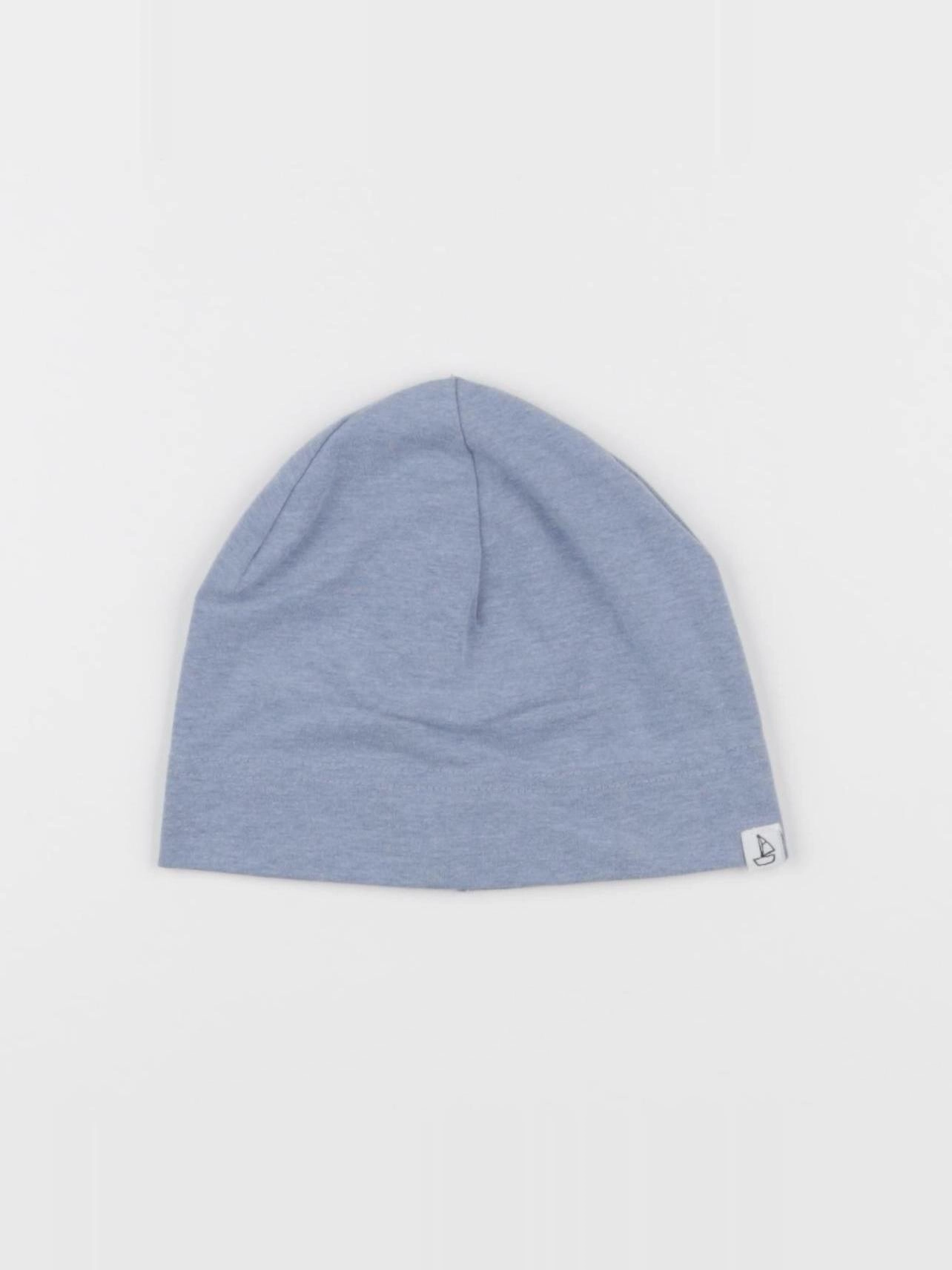 H&M - bonnet bleu - 6/12 mois