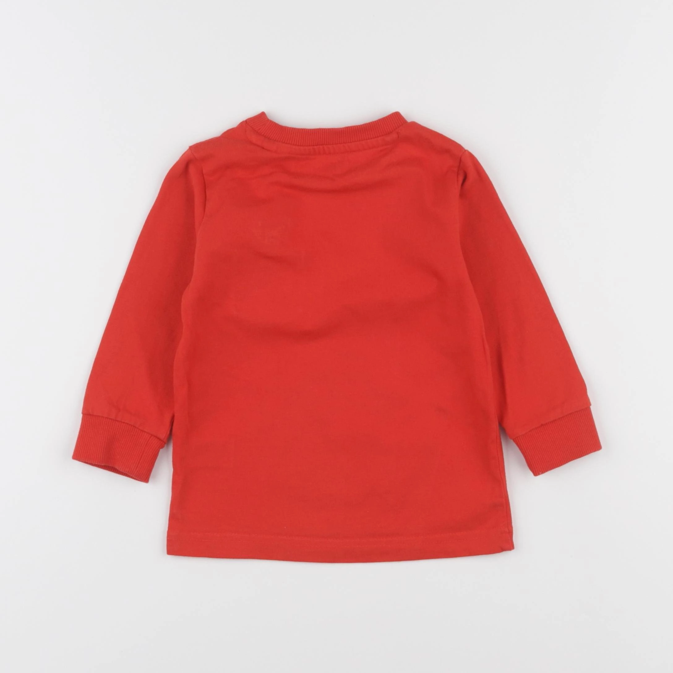 Next - tee-shirt rouge - 12/18 mois