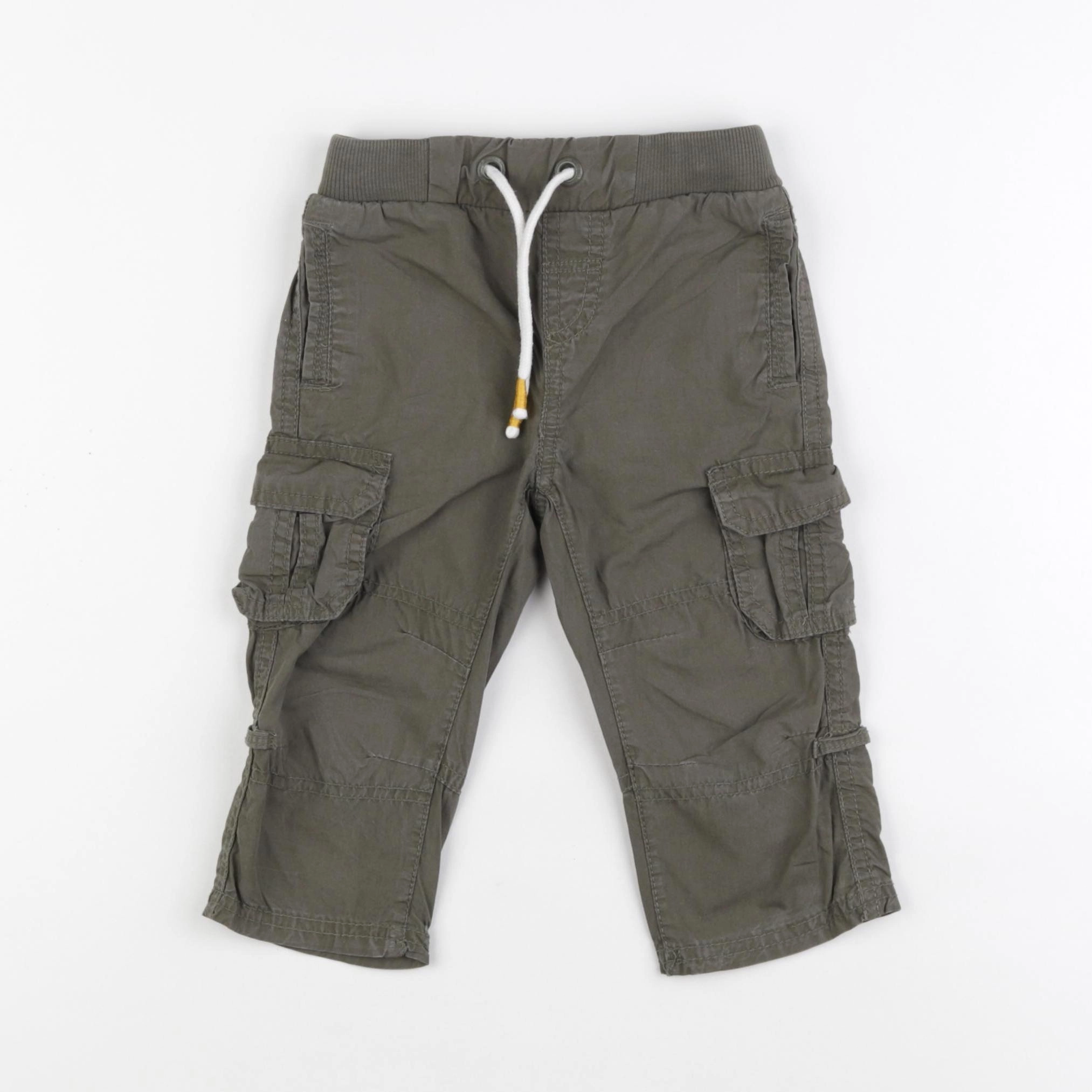 Vertbaudet - pantalon vert - 3 ans