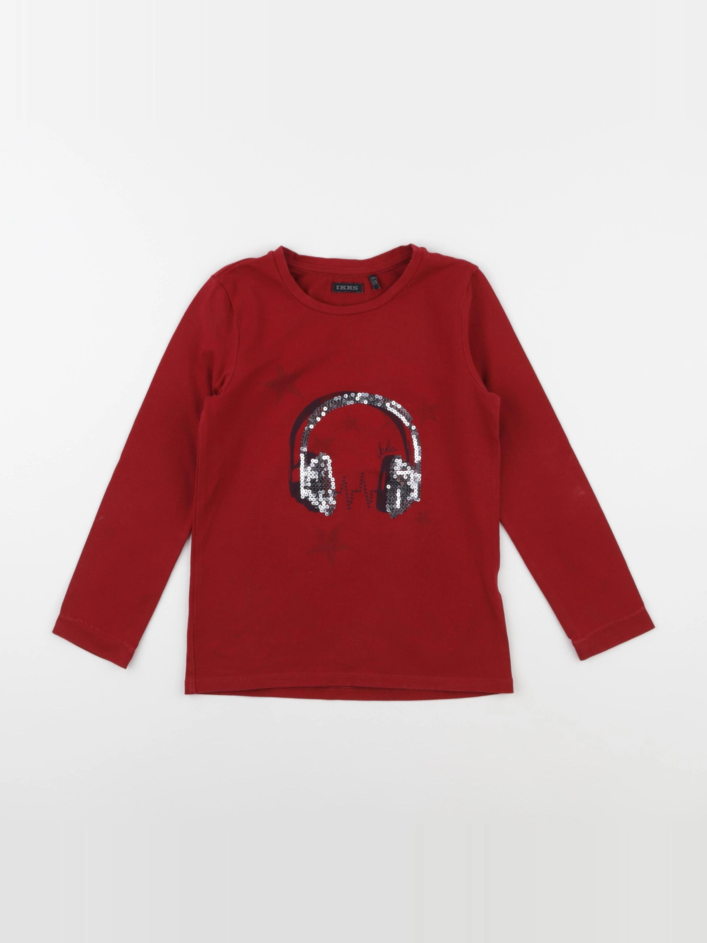 IKKS - tee-shirt rouge - 8 ans