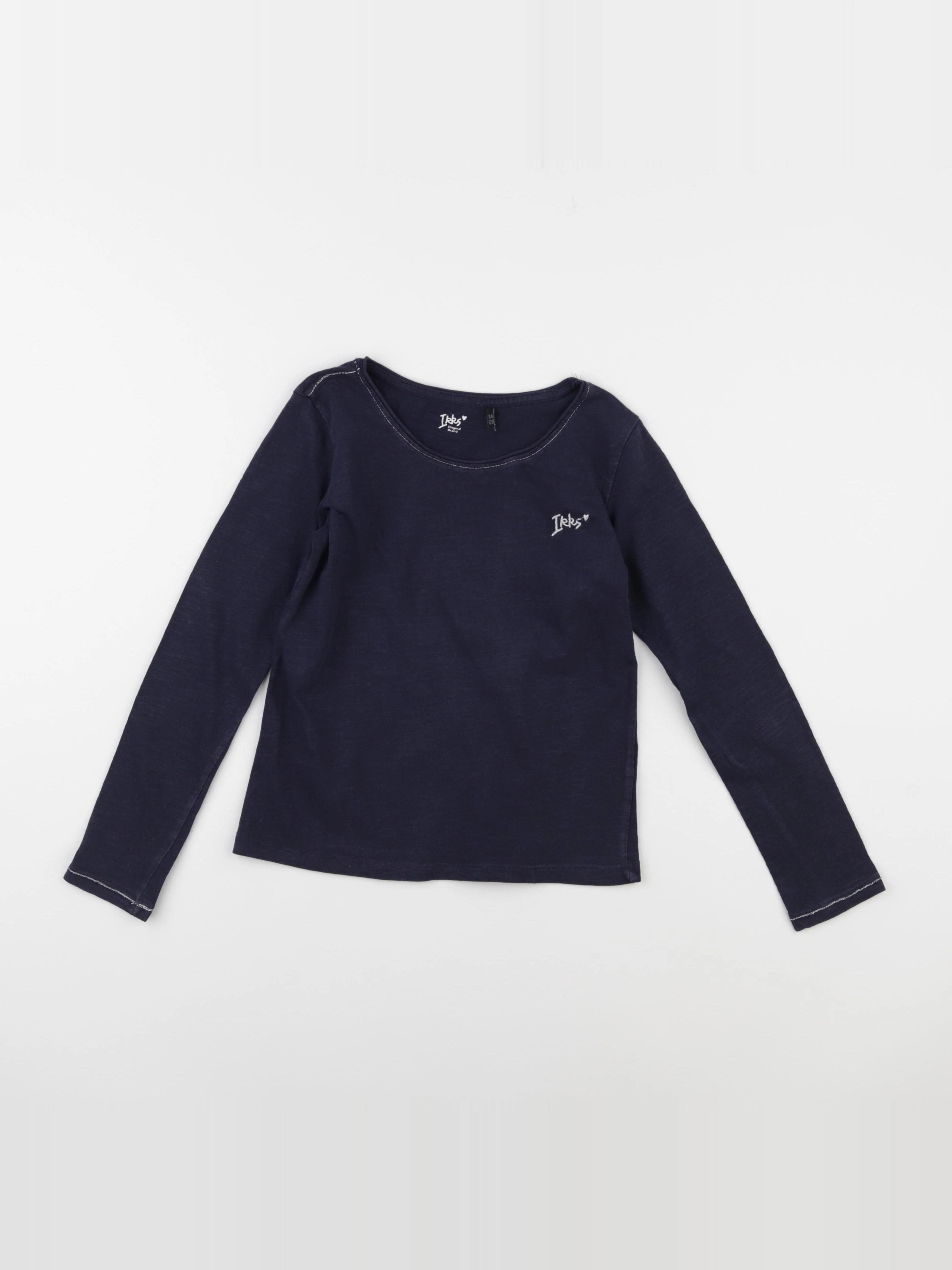 IKKS - tee-shirt bleu - 8 ans