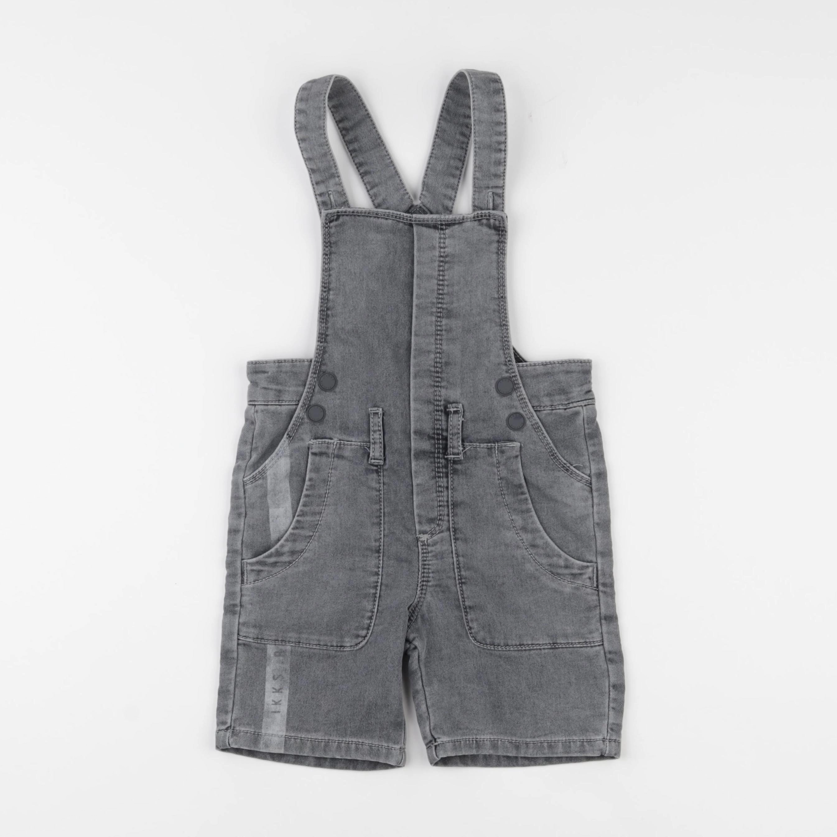 IKKS - salopette gris - 3 ans