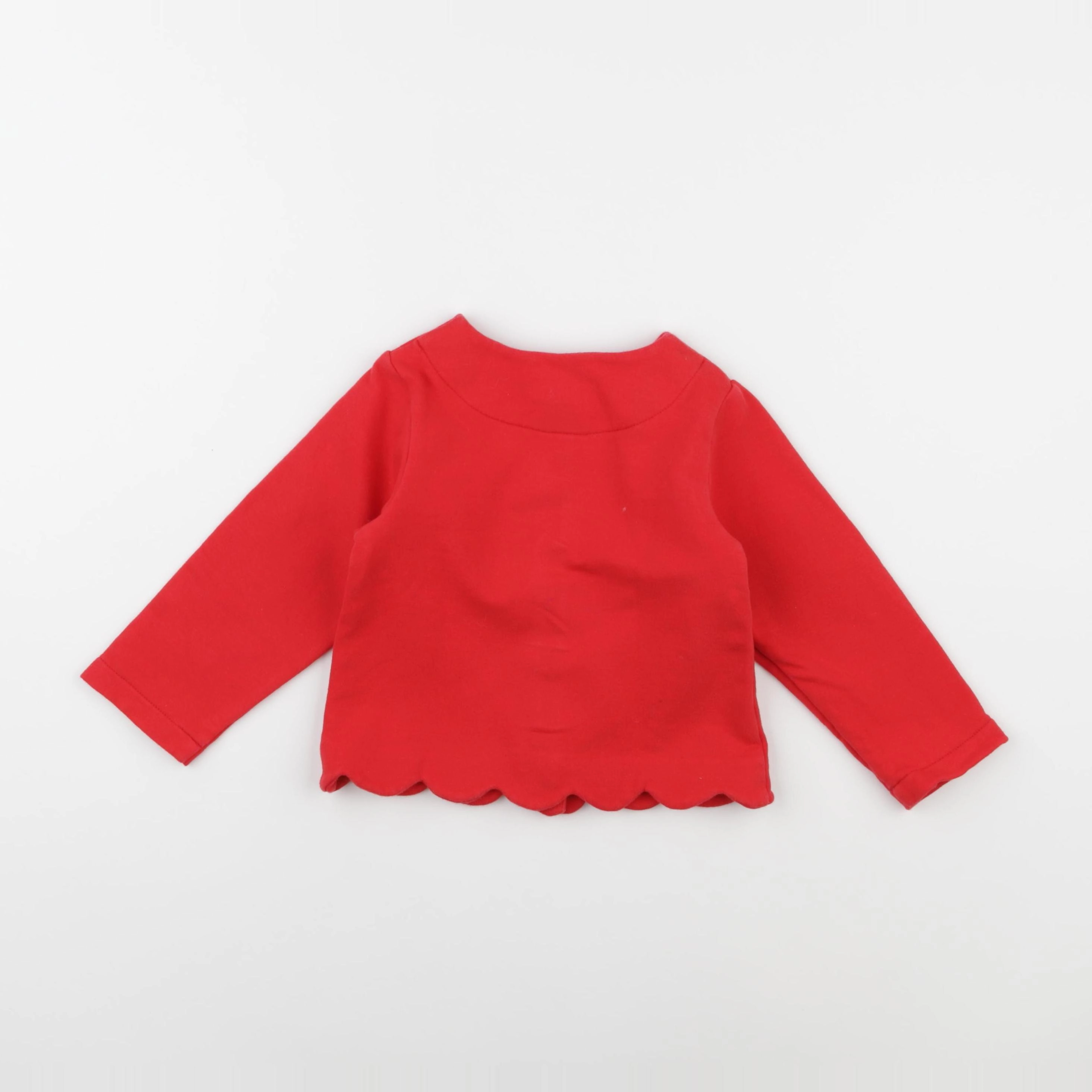 Jacadi - sweat rouge - 24 mois