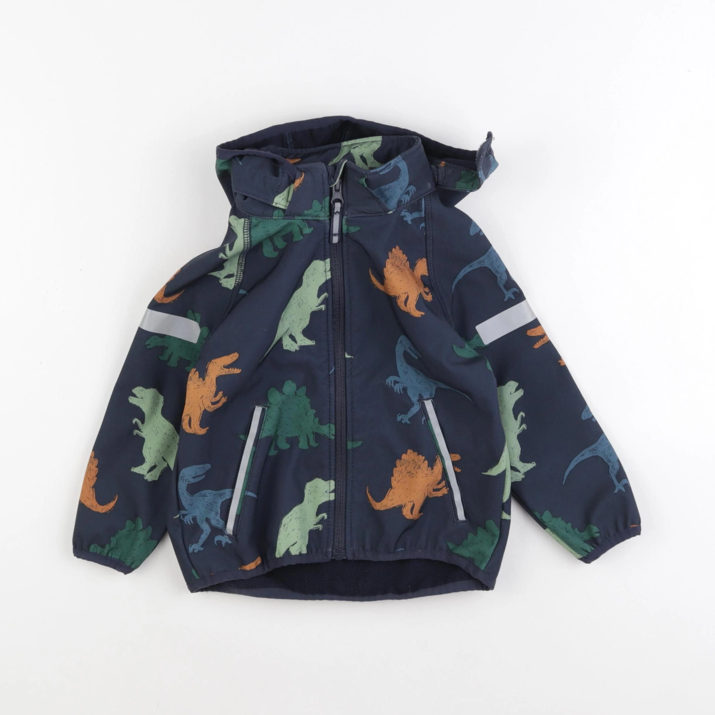 H&M - parka bleu - 18/24 mois