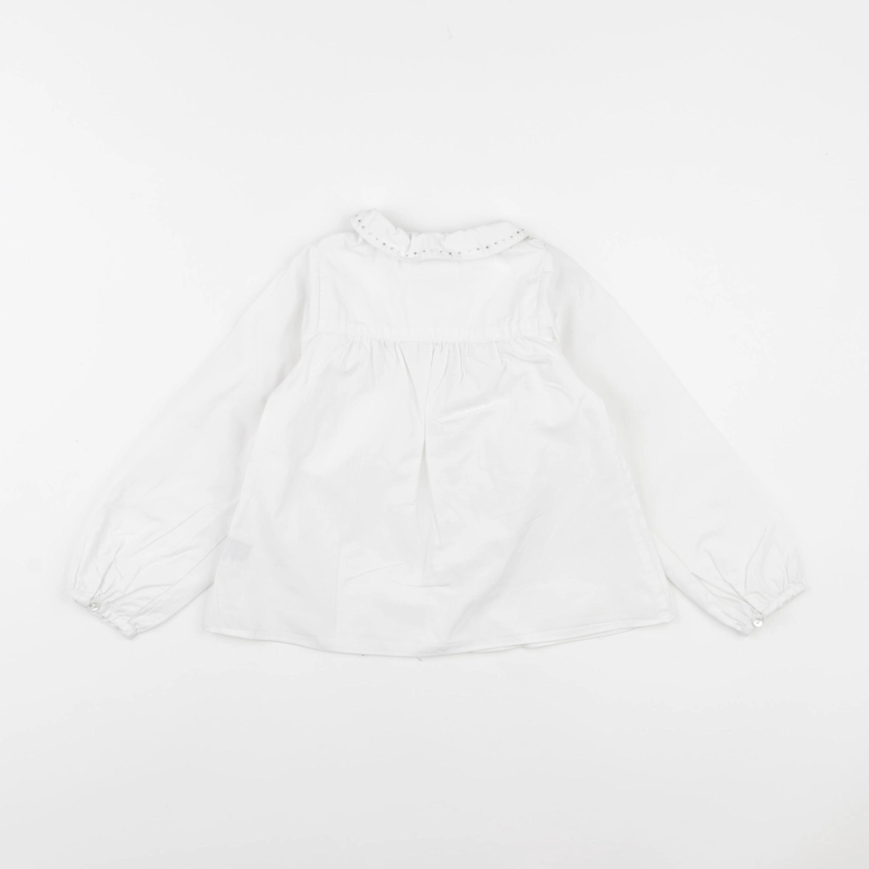 Jacadi - blouse blanc - 36 mois