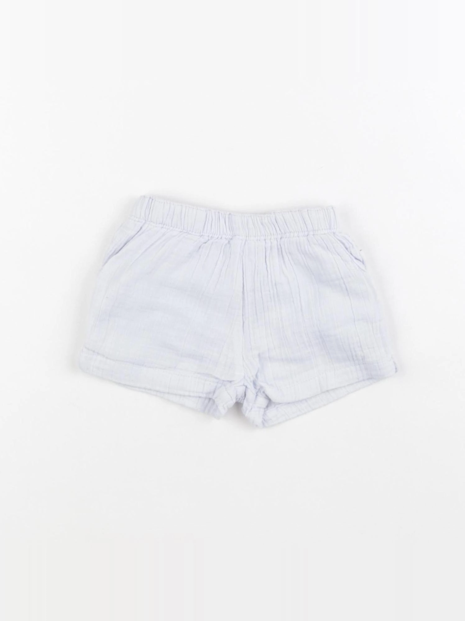 Cadet Rousselle - short bleu - 3 mois
