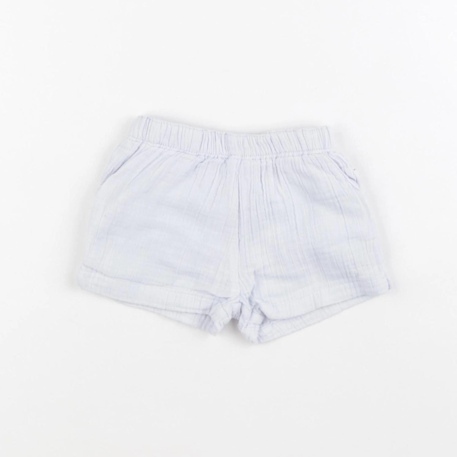Cadet Rousselle - short bleu - 3 mois