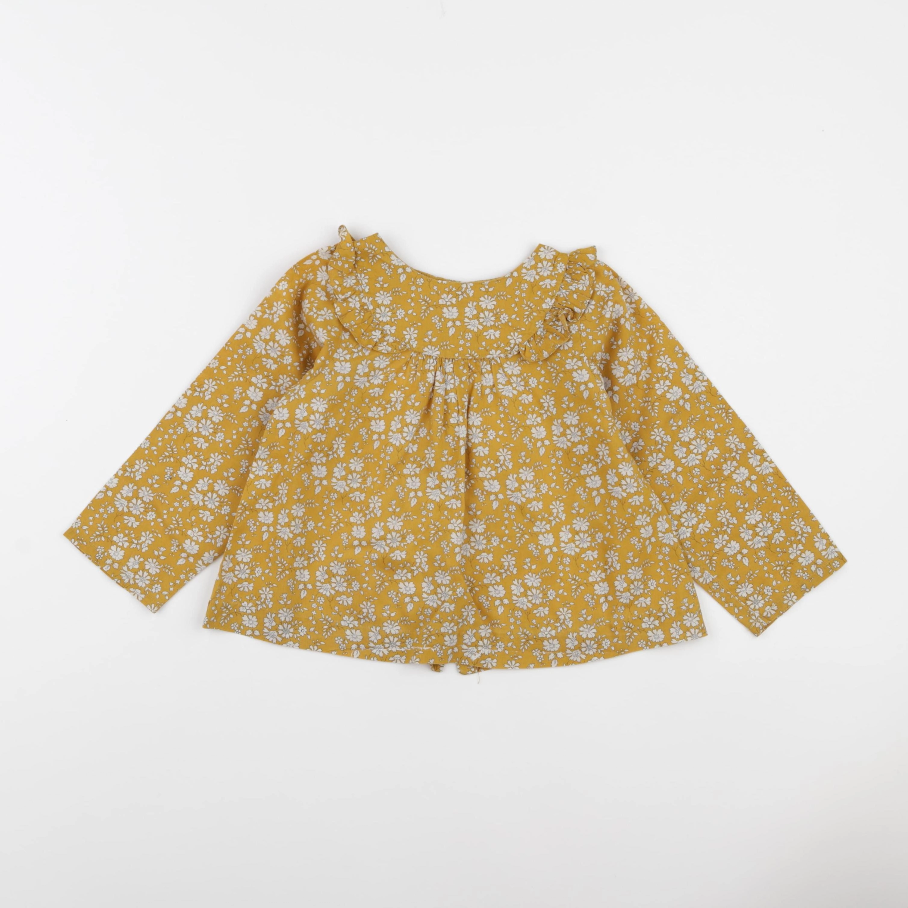 Jacadi - blouse jaune - 36 mois