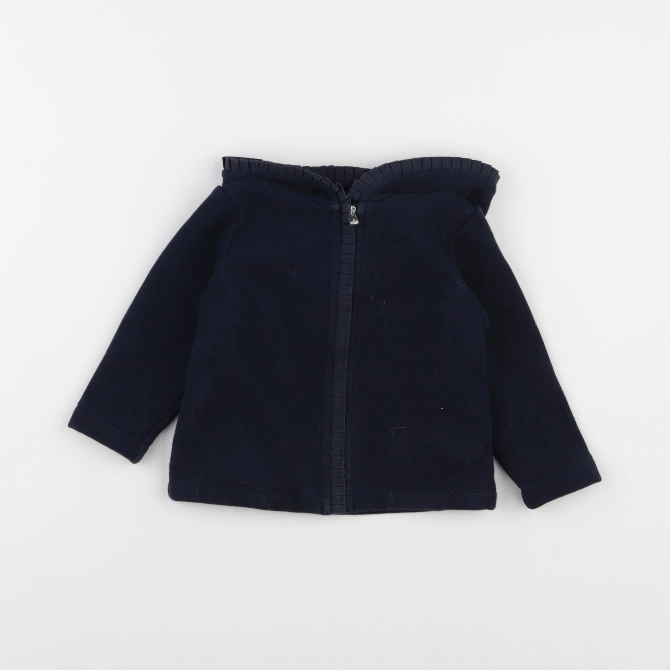 Jacadi - sweat bleu - 12 mois