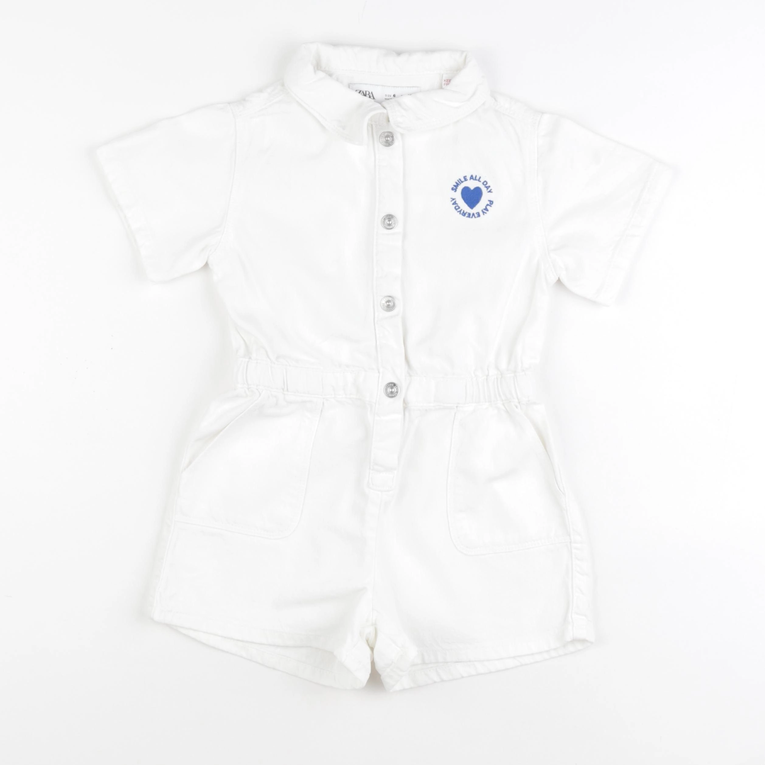 Zara - combinaison blanc - 6 ans