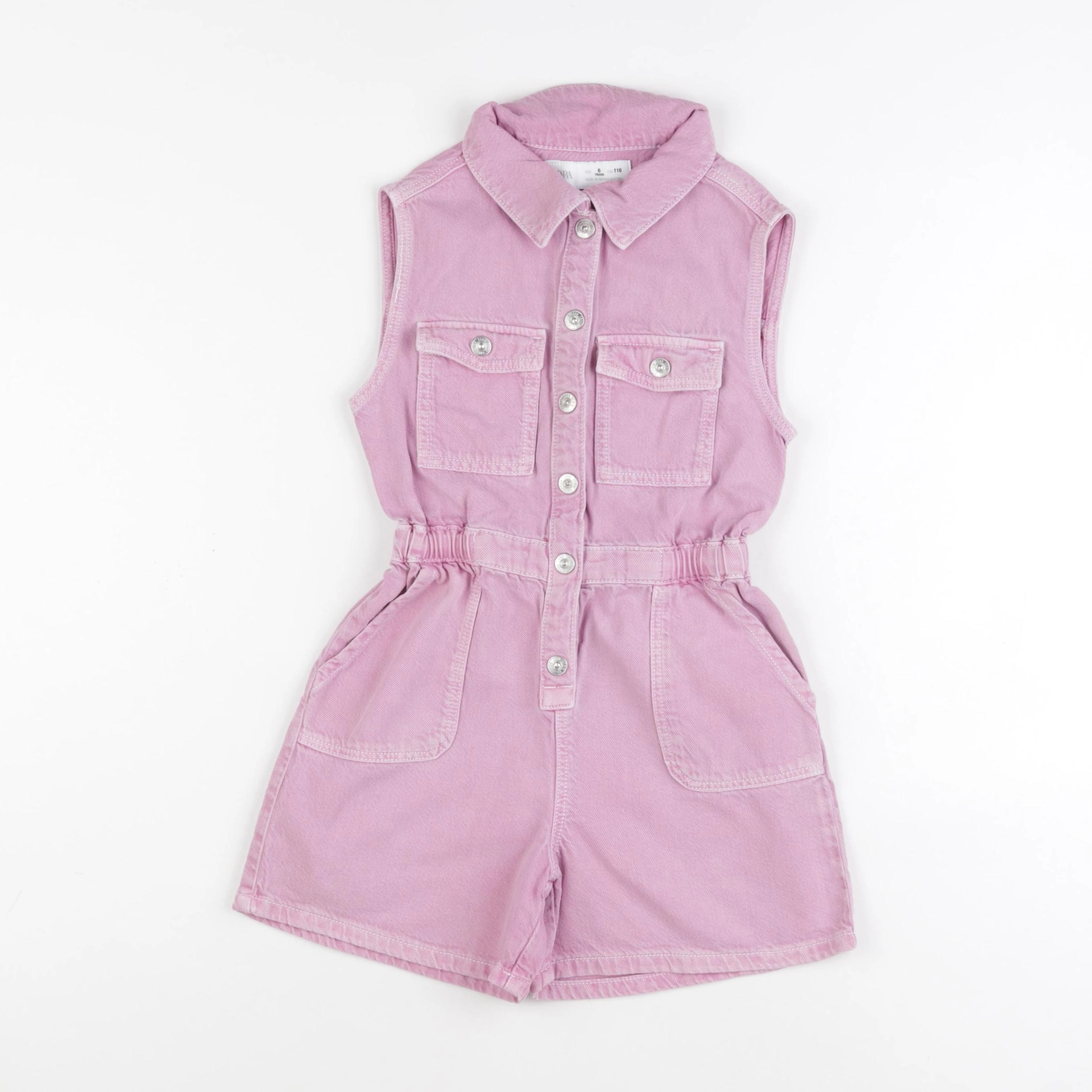 Zara - combinaison rose - 6 ans