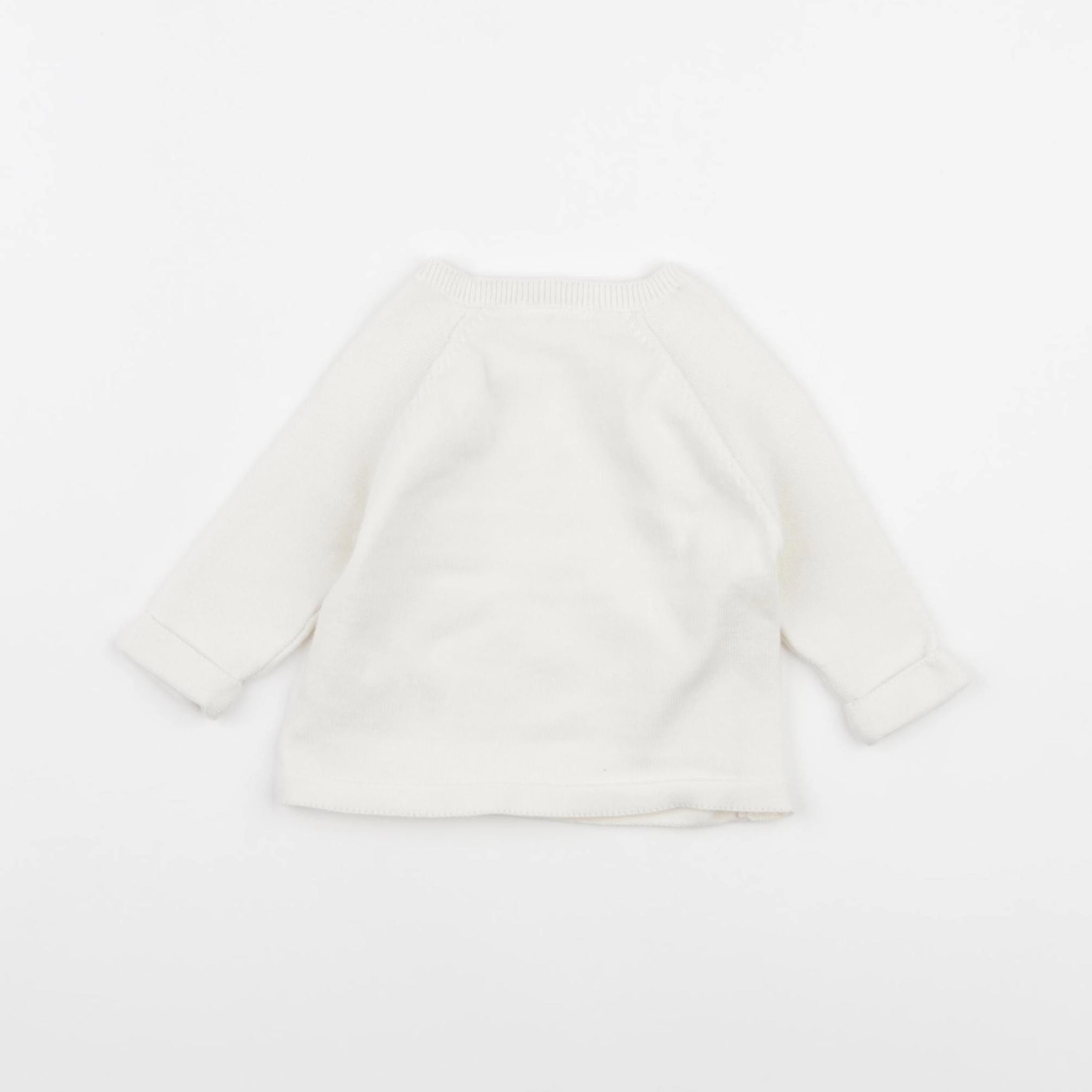 Vertbaudet - pull beige - 3 mois