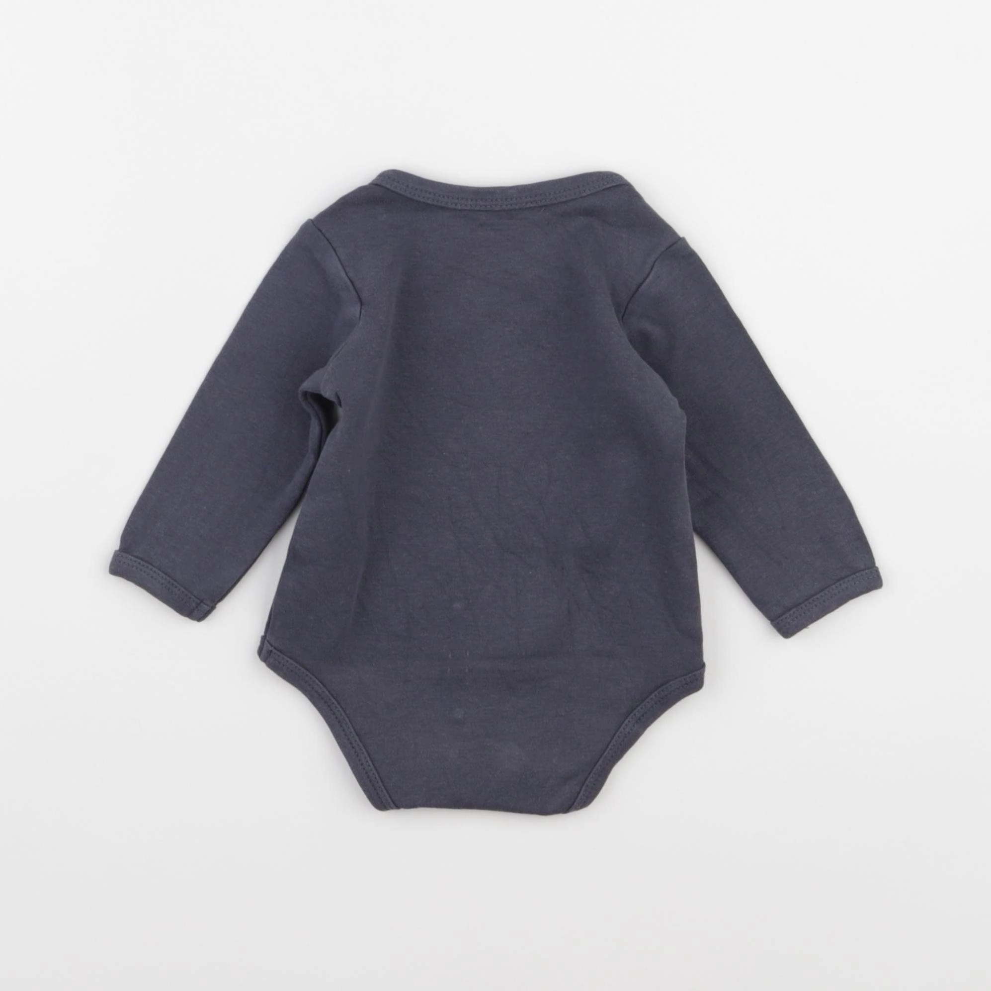 Vertbaudet - body bleu - 6 mois