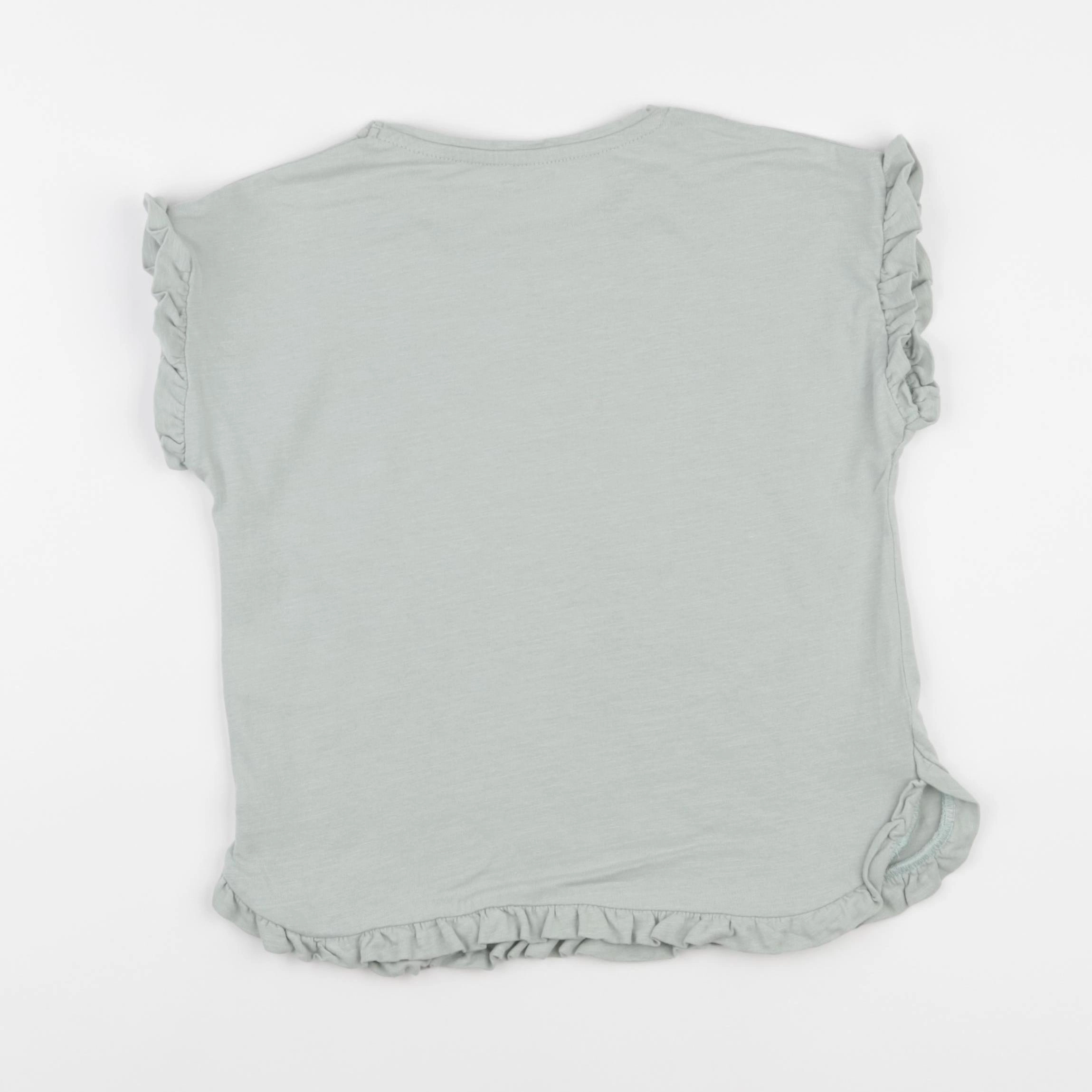 Vertbaudet - tee-shirt vert - 8 ans