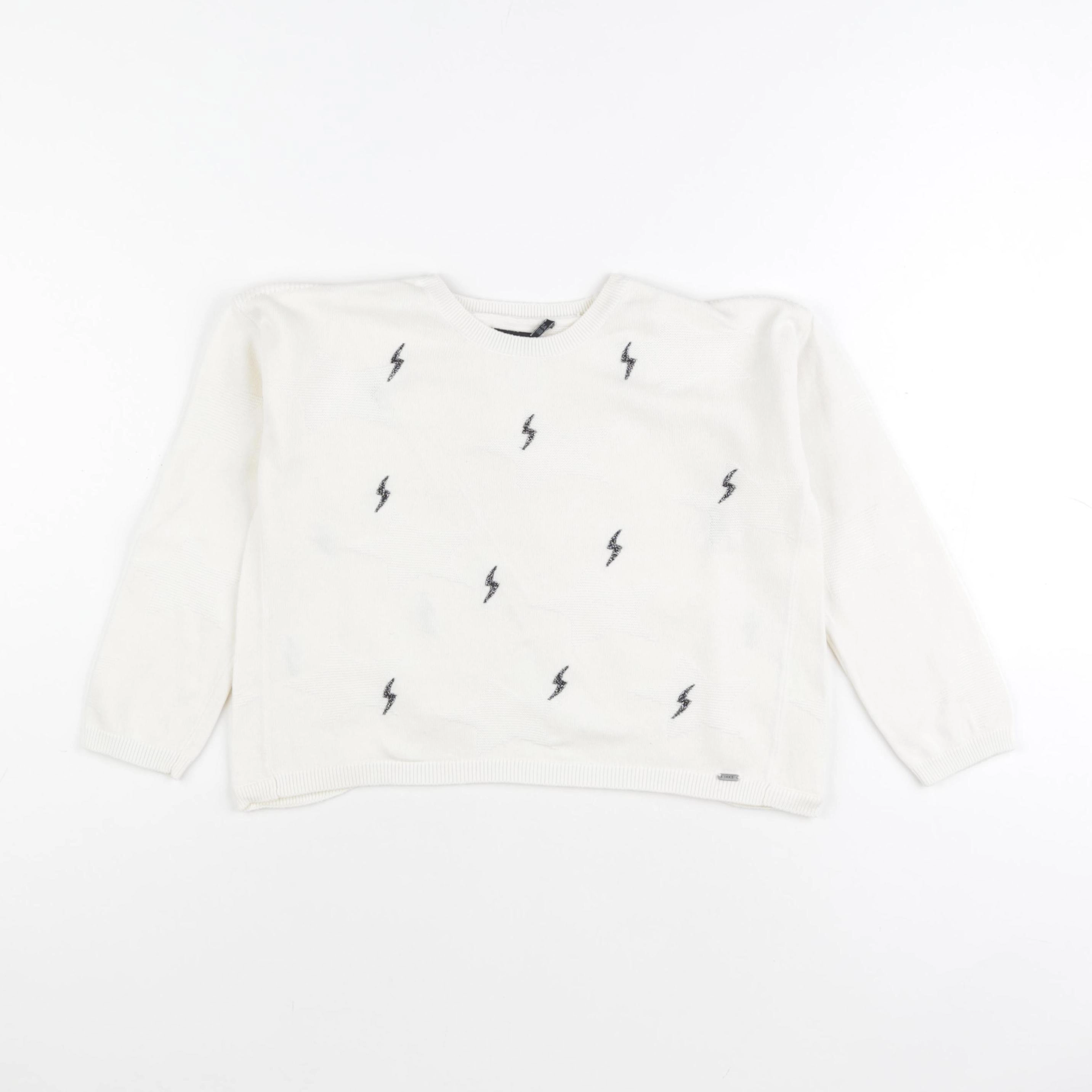 IKKS - pull blanc - 5 ans